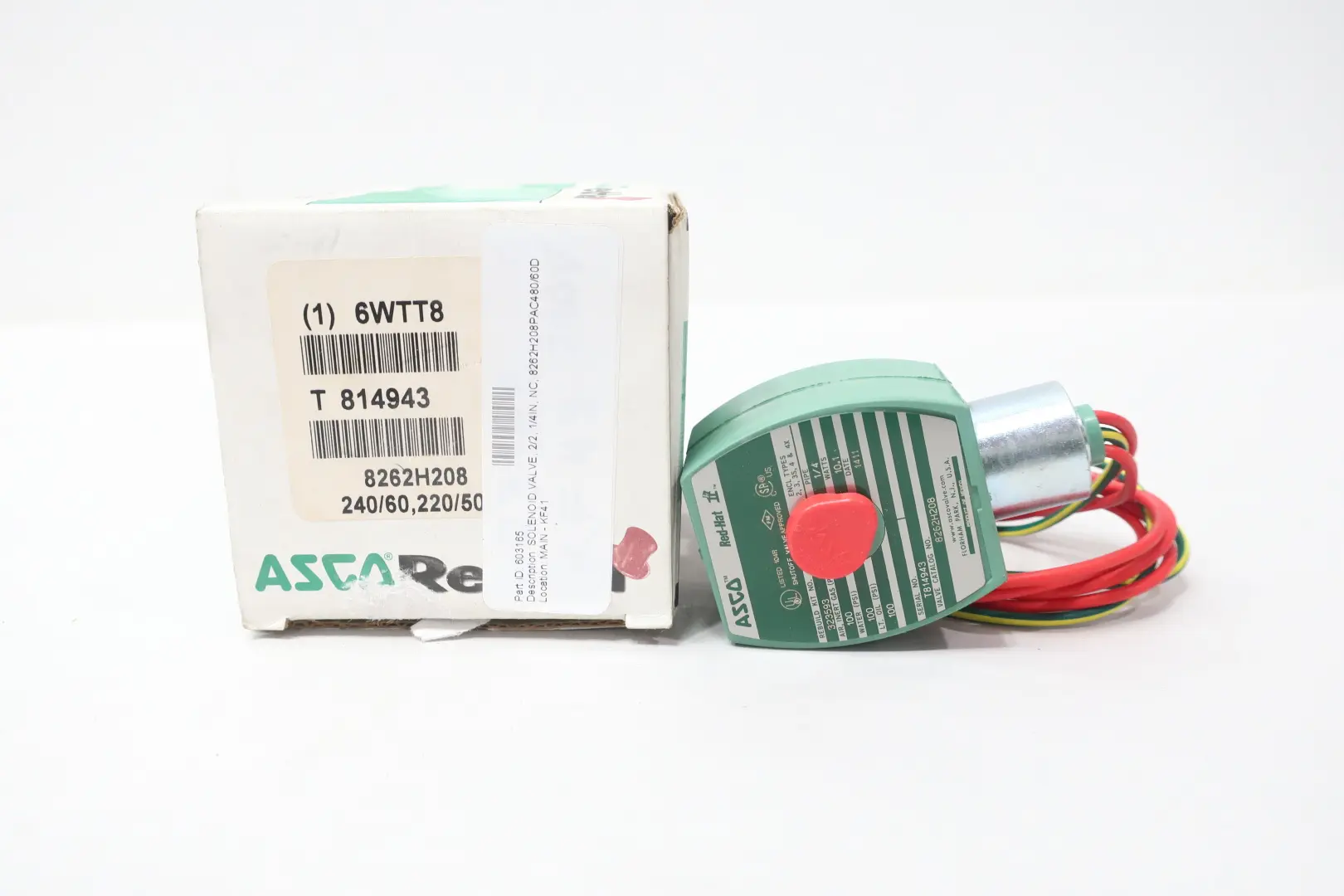 Produktfoto 1 von ASCO 8262H208