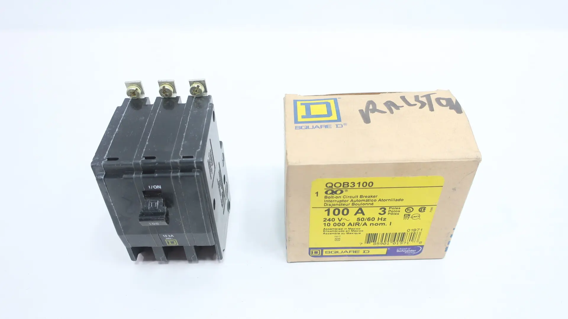 SQUARE D QOB3100