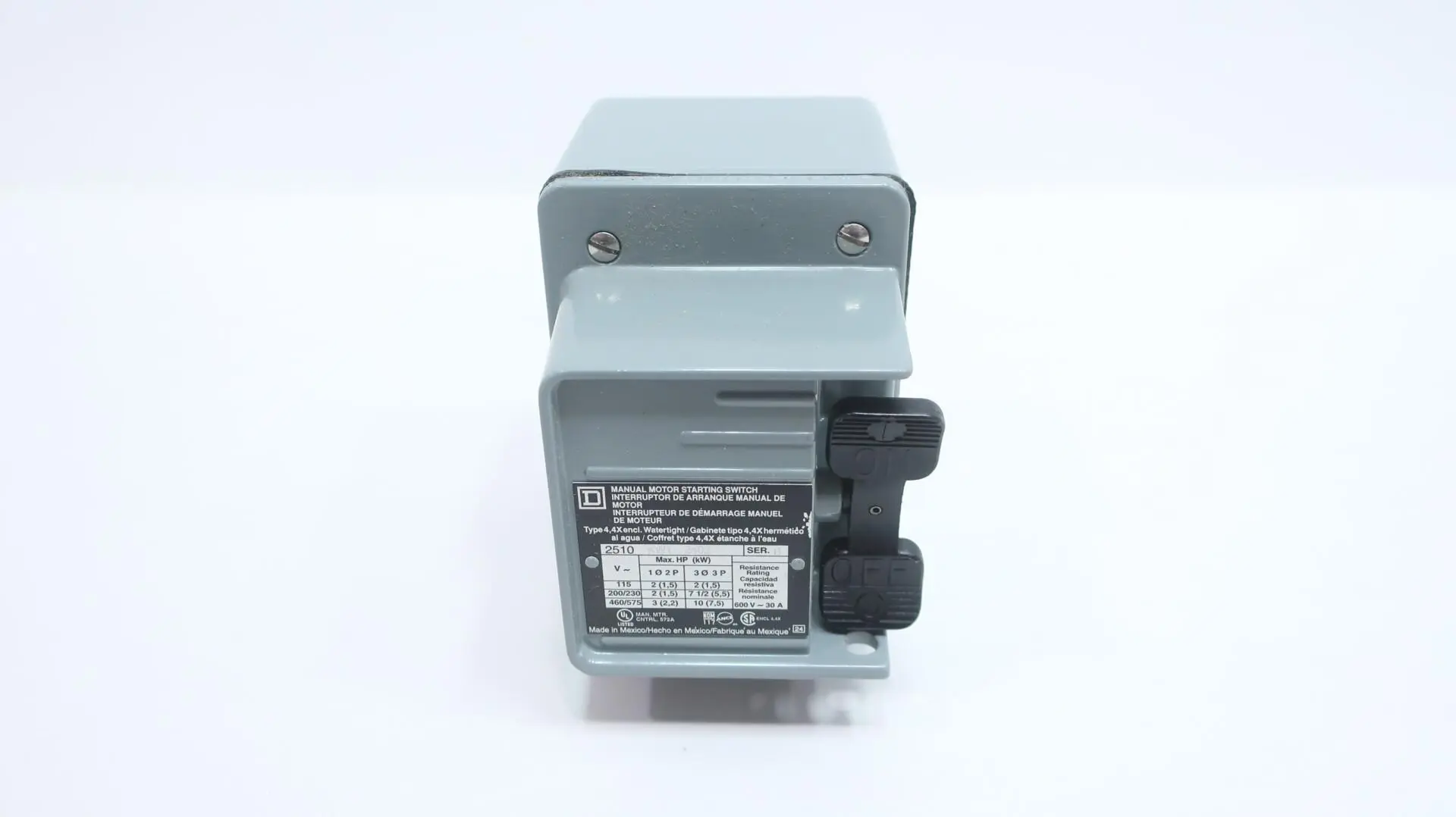 Produktfoto 1 von SQUARE D 2510KW1