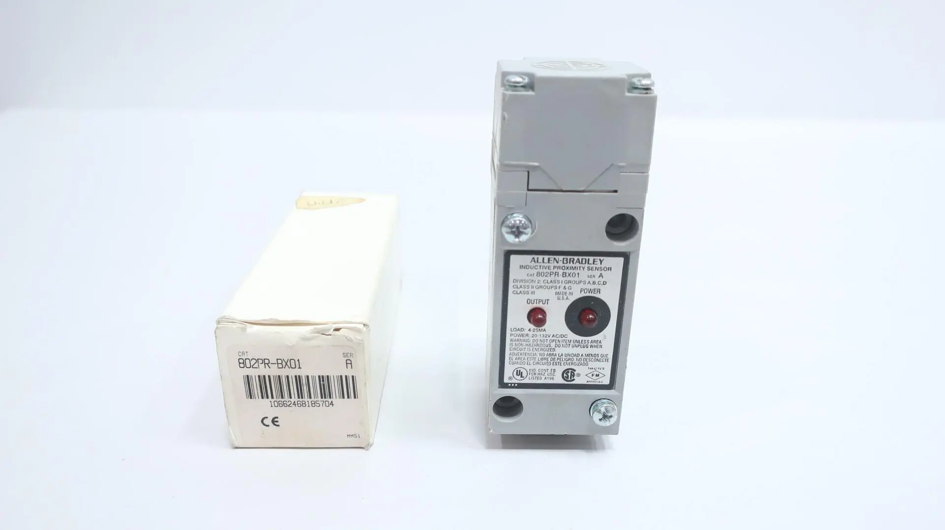 Produktfoto 1 von ALLEN BRADLEY 802PR-BX01