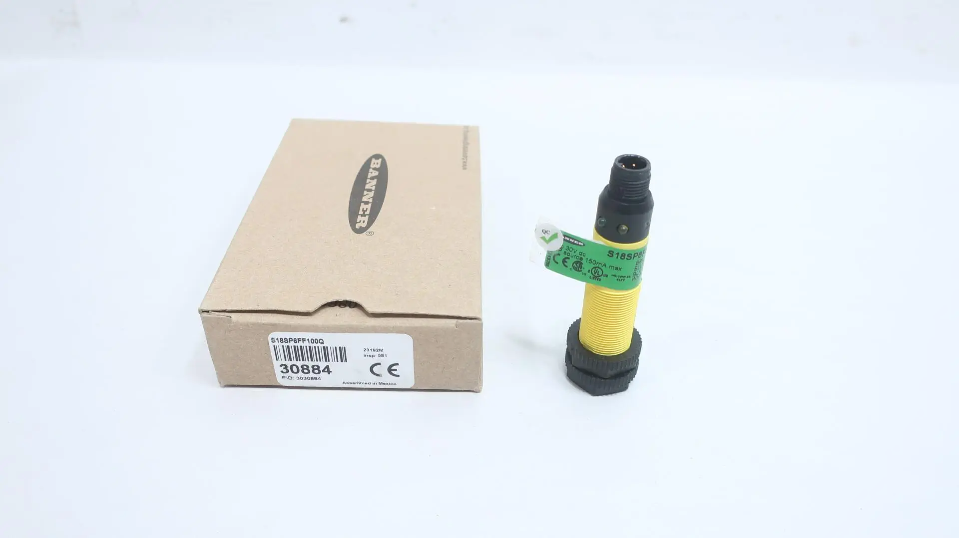 Produktfoto 1 von BANNER 30884 S18SP6FF100Q