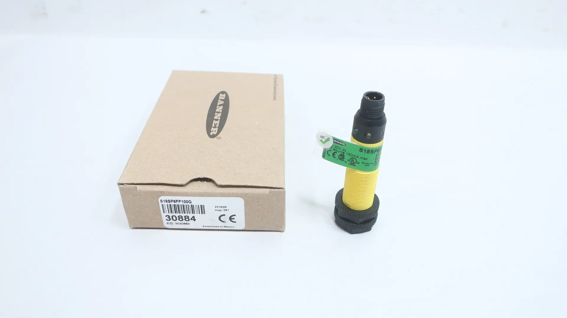 Produktfoto 1 von BANNER 30884 S18SP6FF100Q