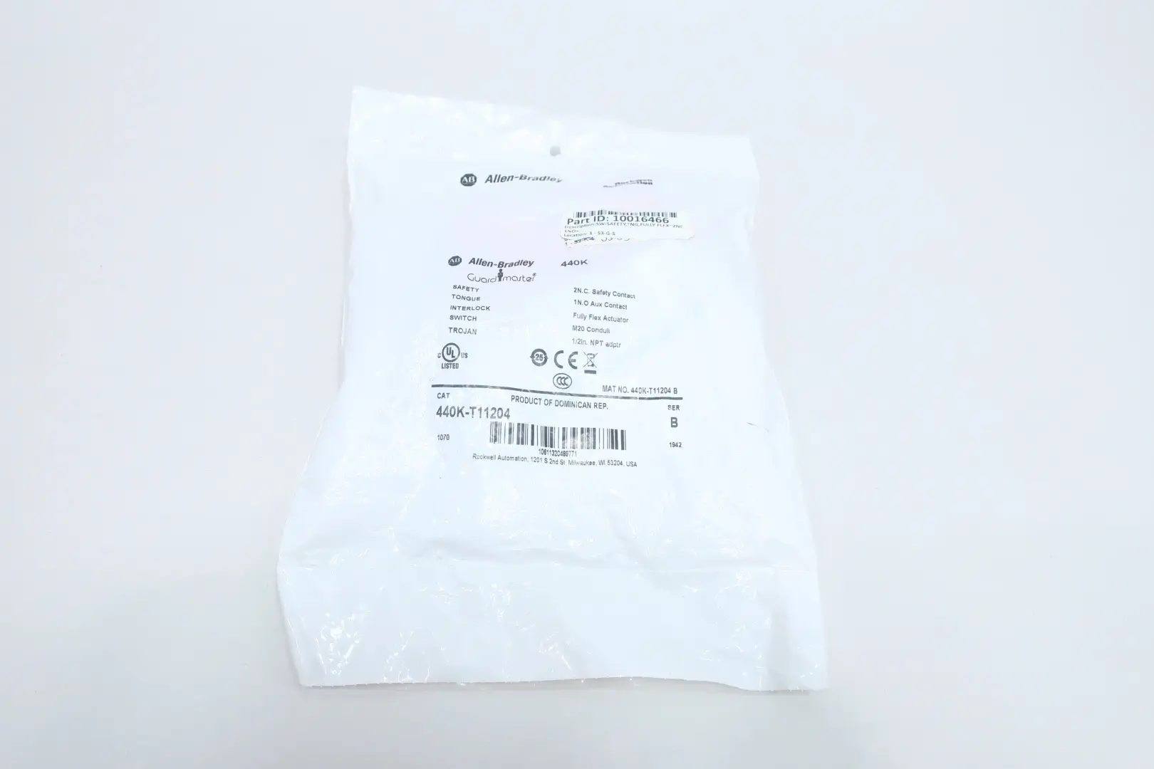 Produktfoto 1 von ALLEN BRADLEY 440K-T11204