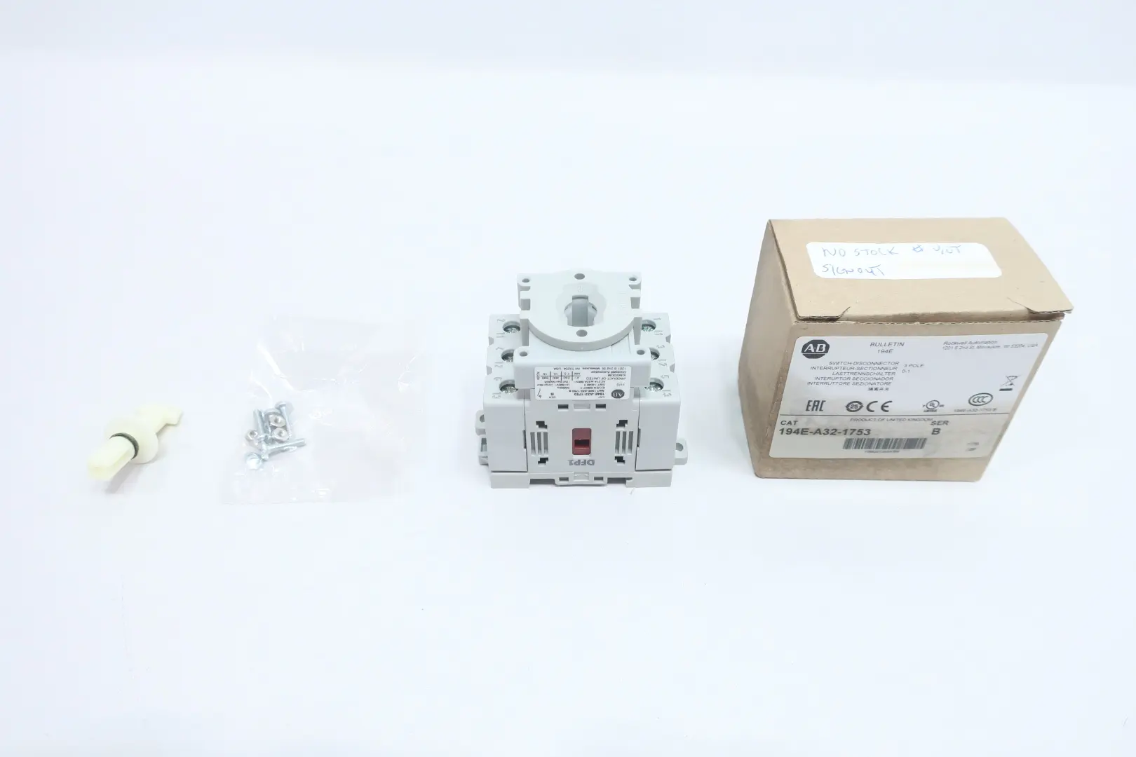 Produktfoto 1 von ALLEN BRADLEY 194E-A32-1753