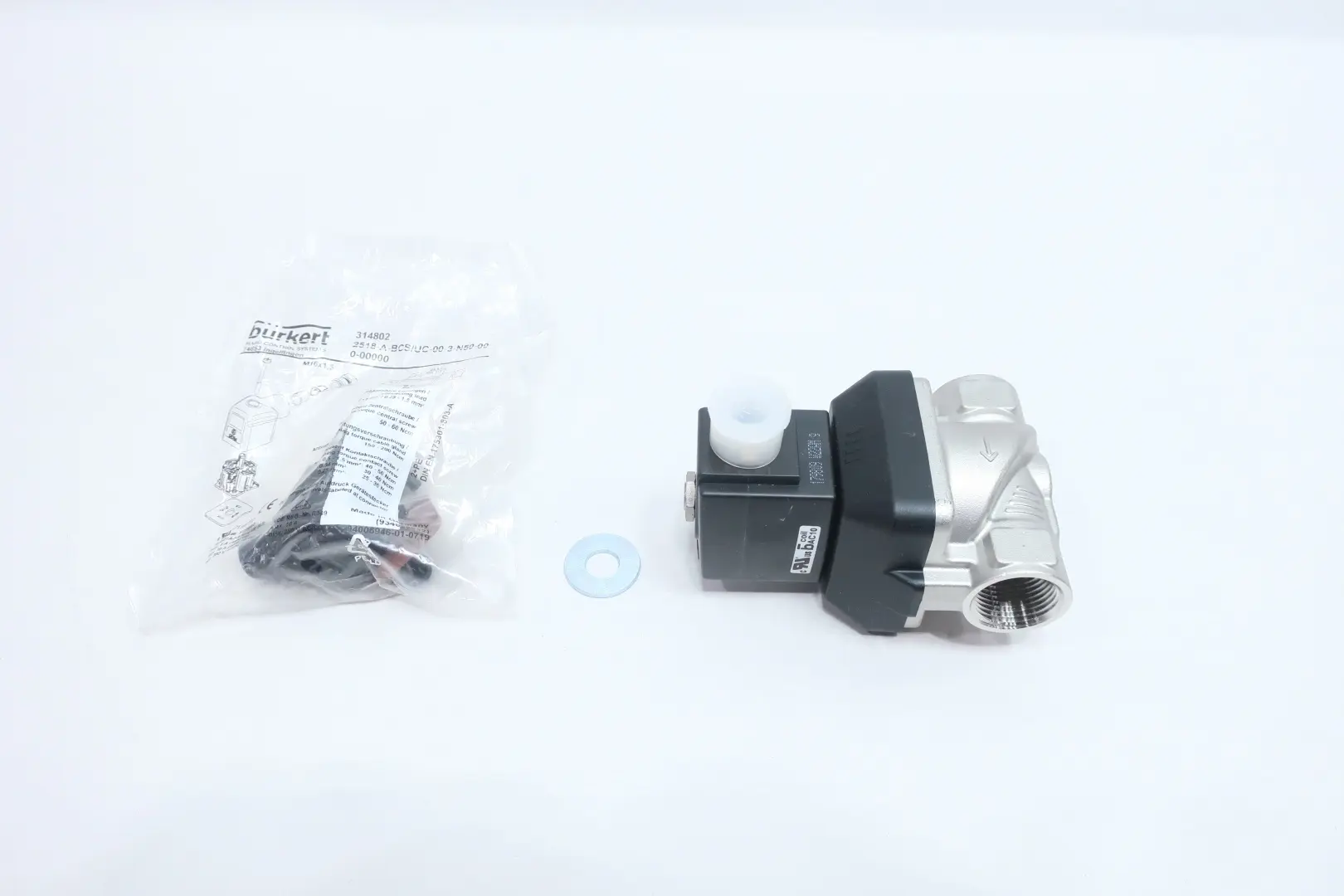 Produktfoto 1 von BURKERT 6213EV A 3/4FKM SS