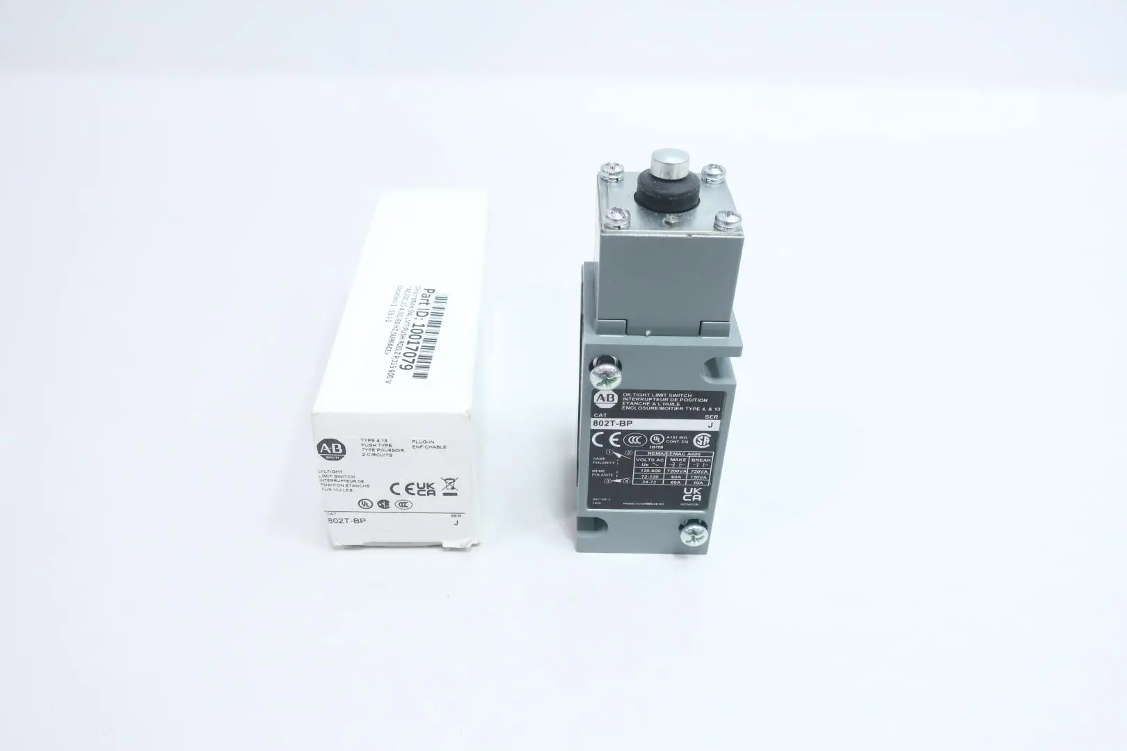 Produktfoto 1 von ALLEN BRADLEY 802T-BP