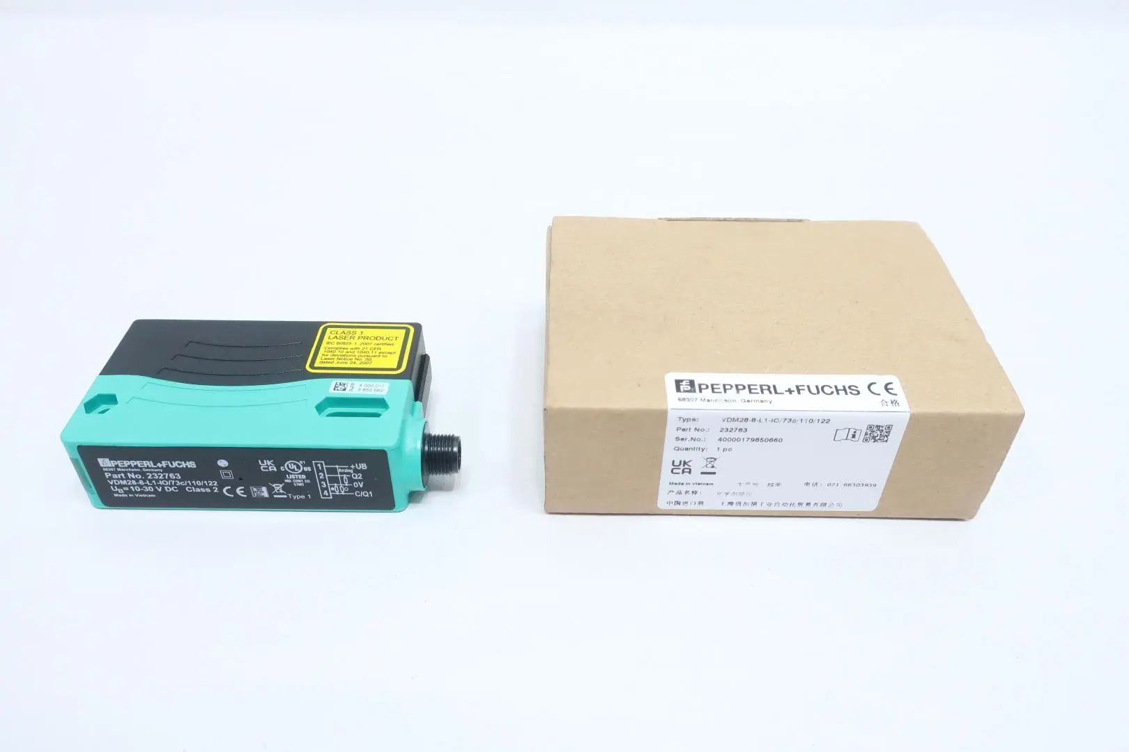 Produktfoto 1 von PEPPERL FUCHS VDM28-8-L1-IO/73C/110/122