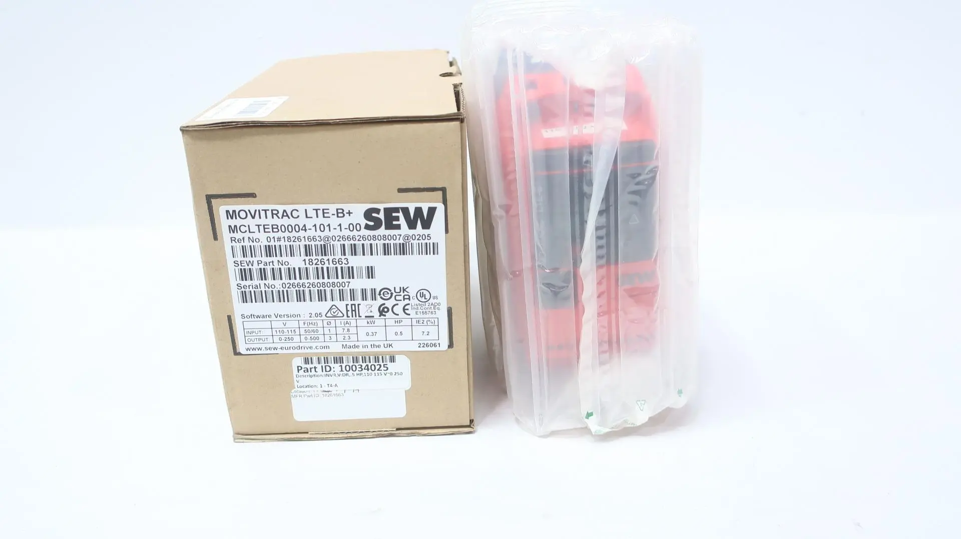 Produktfoto 1 von SEW EURODRIVE MCLTEB0004-101-1-00