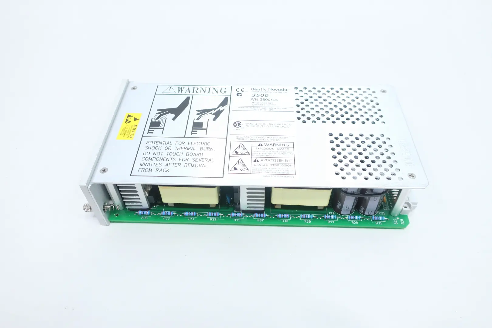 Produktfoto 1 von BENTLY NEVADA 3500/15 127610-01