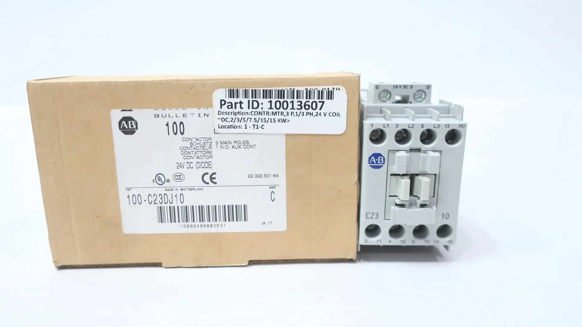 Produktfoto 1 von ALLEN BRADLEY 100-C23DJ10