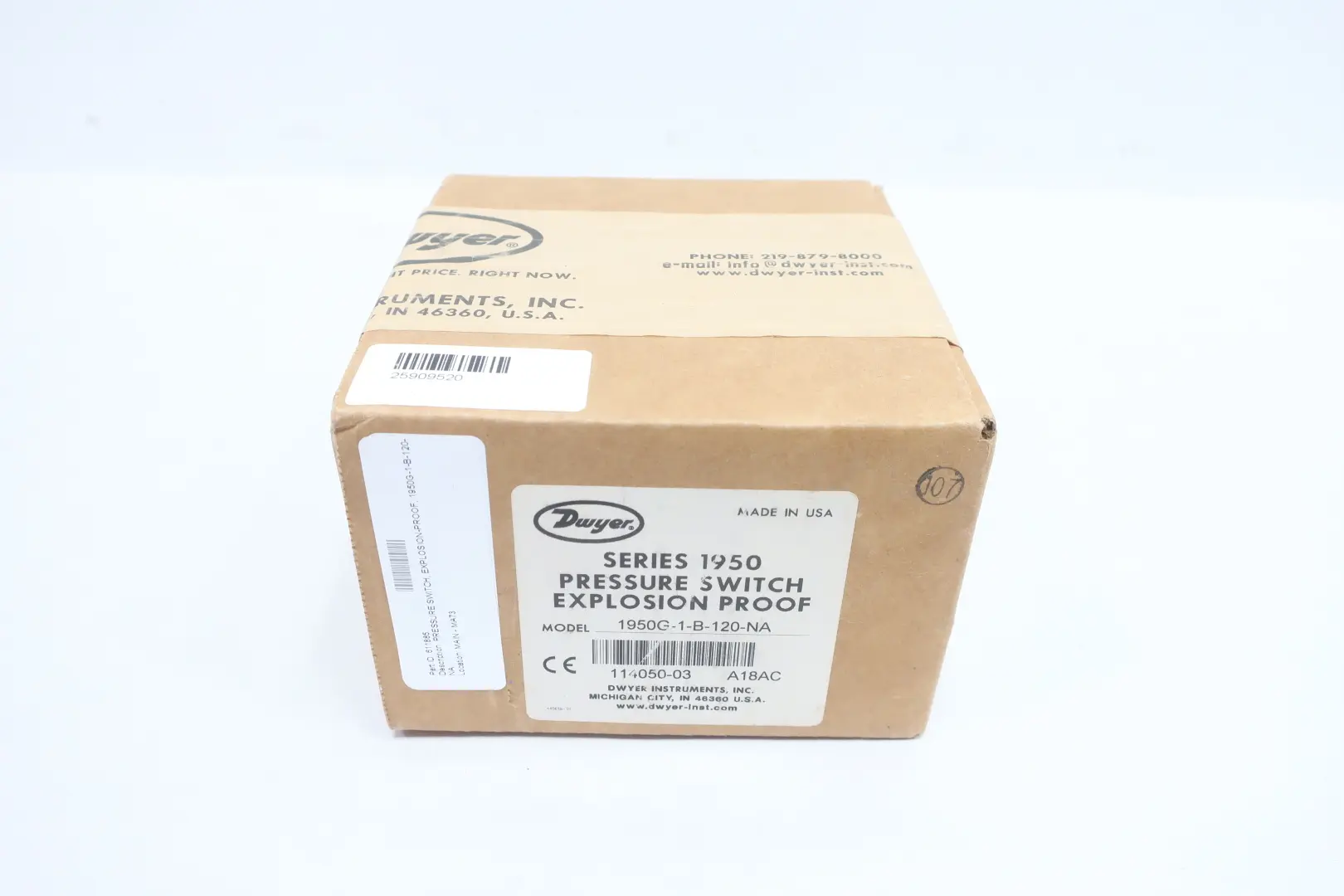 Produktfoto 1 von DWYER 1950G-1-B-120-NA