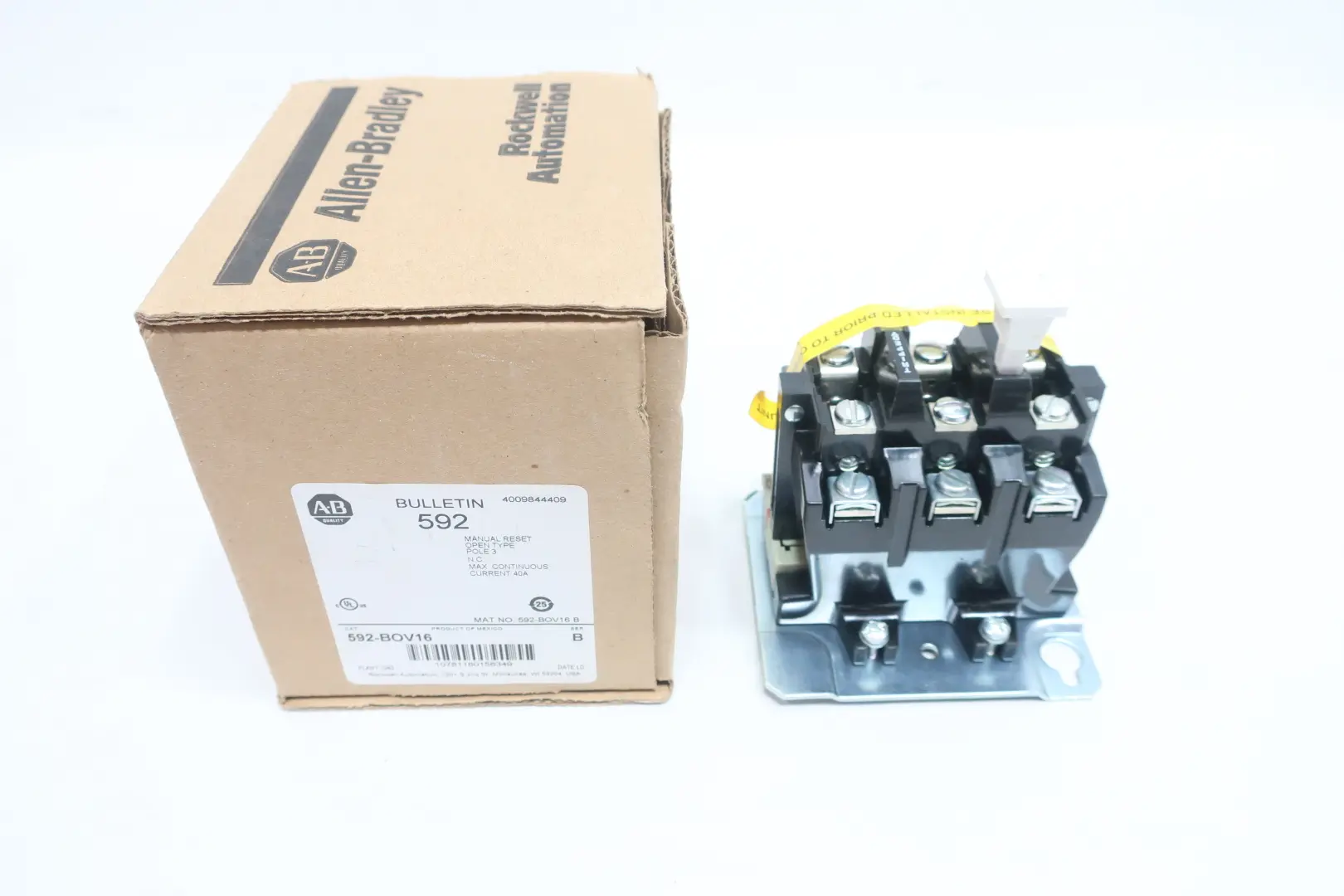 Produktfoto 1 von ALLEN BRADLEY 592-BOV16