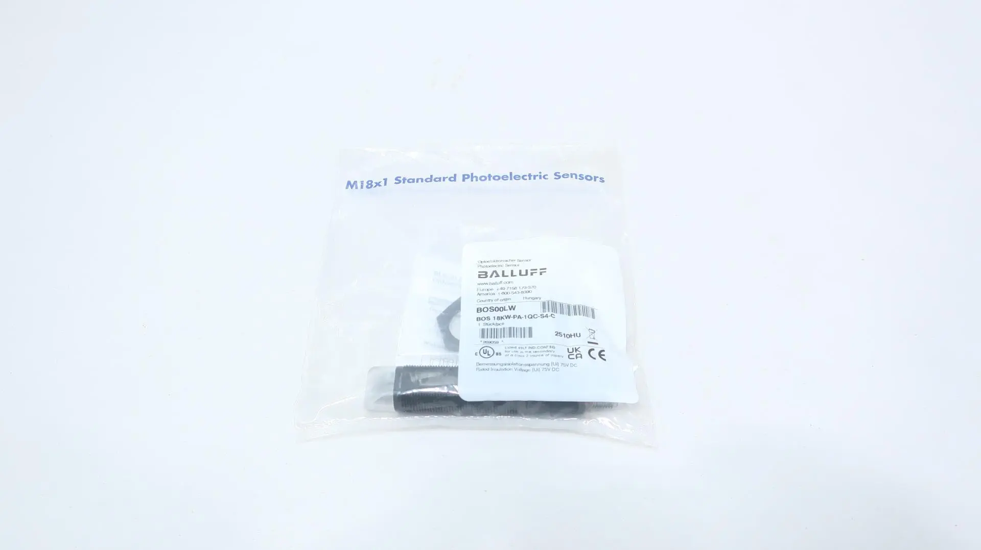 Produktfoto 1 von BALLUFF BOS00JW BOS 18KF-PA-1N1R-S4-C