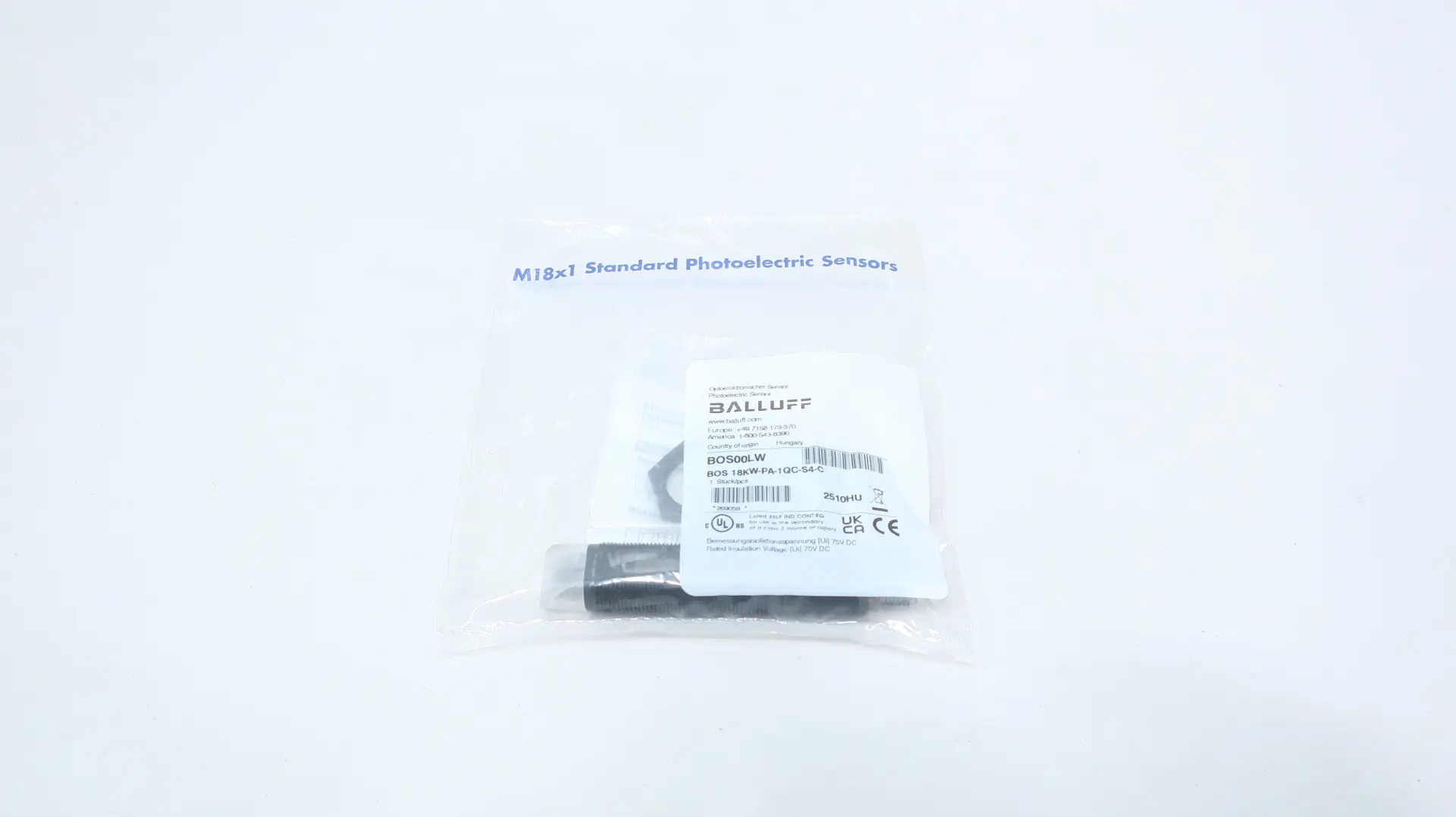 Produktfoto 1 von BALLUFF BOS00JW BOS 18KF-PA-1N1R-S4-C