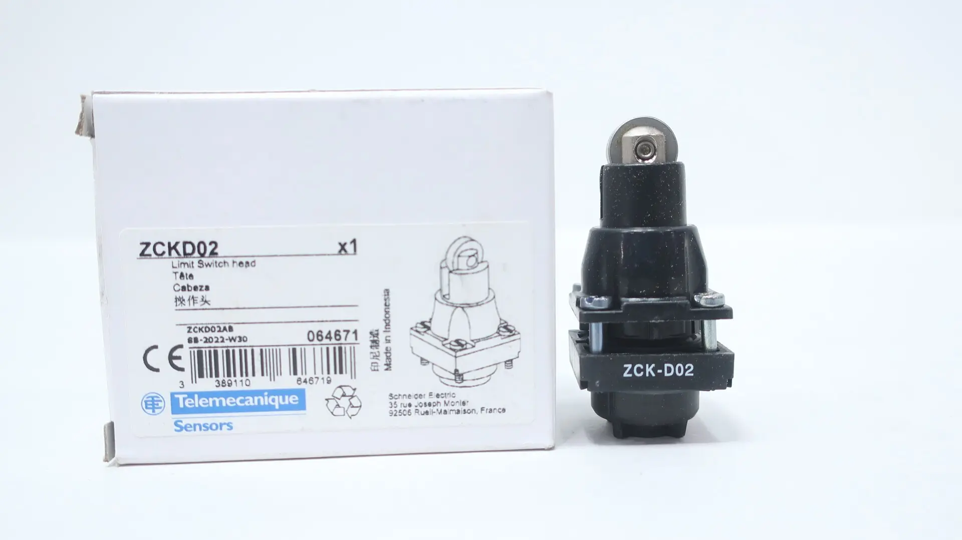 Produktfoto 1 von TELEMECANIQUE ZCKD02