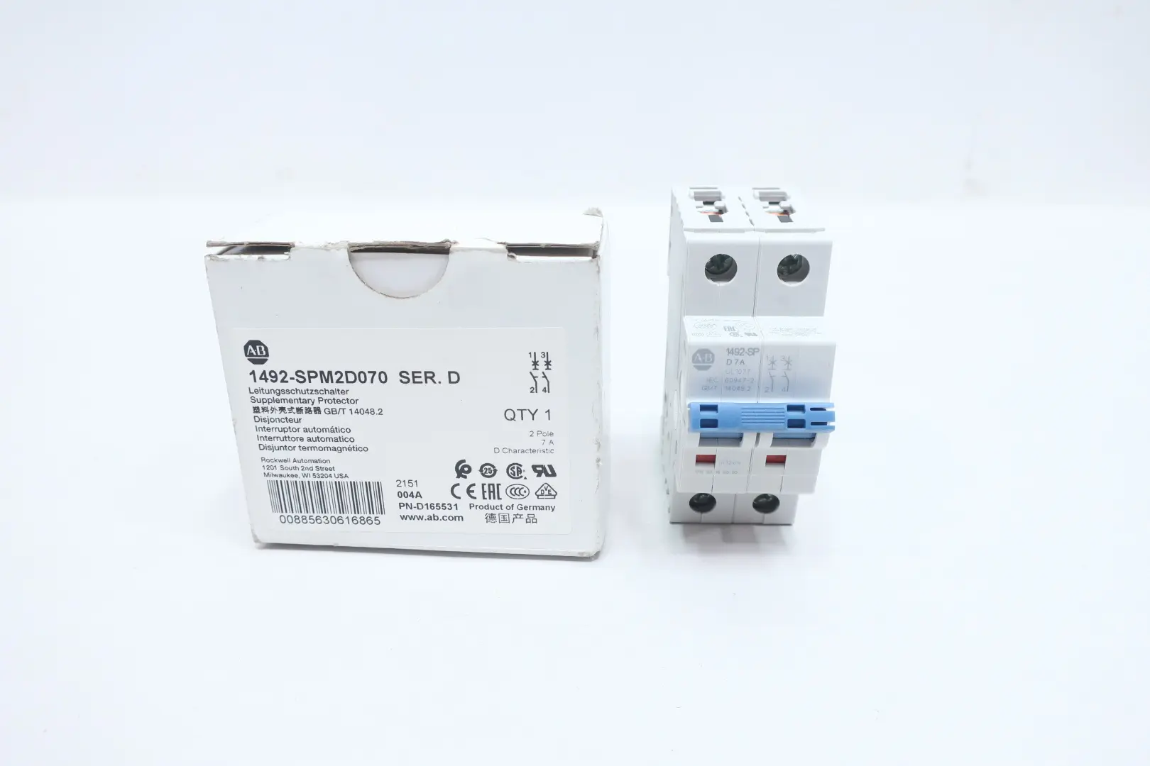 Produktfoto 1 von ALLEN BRADLEY 1492-SPM2D070