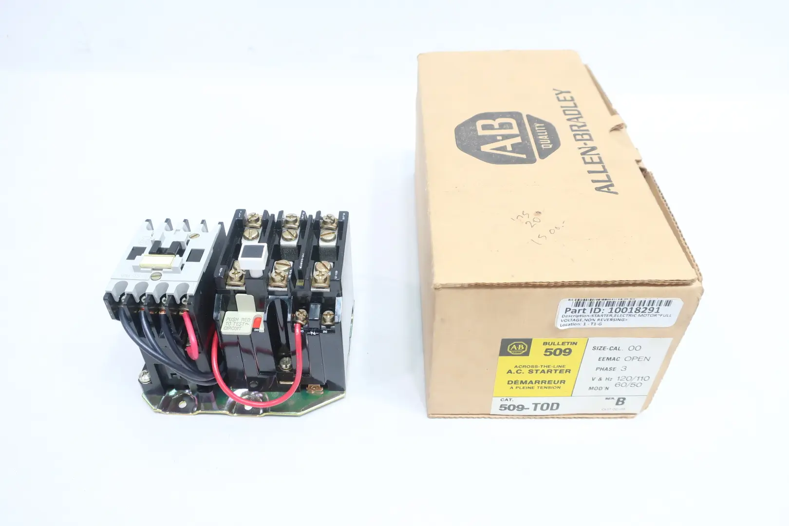 Produktfoto 1 von ALLEN BRADLEY 509-TOD