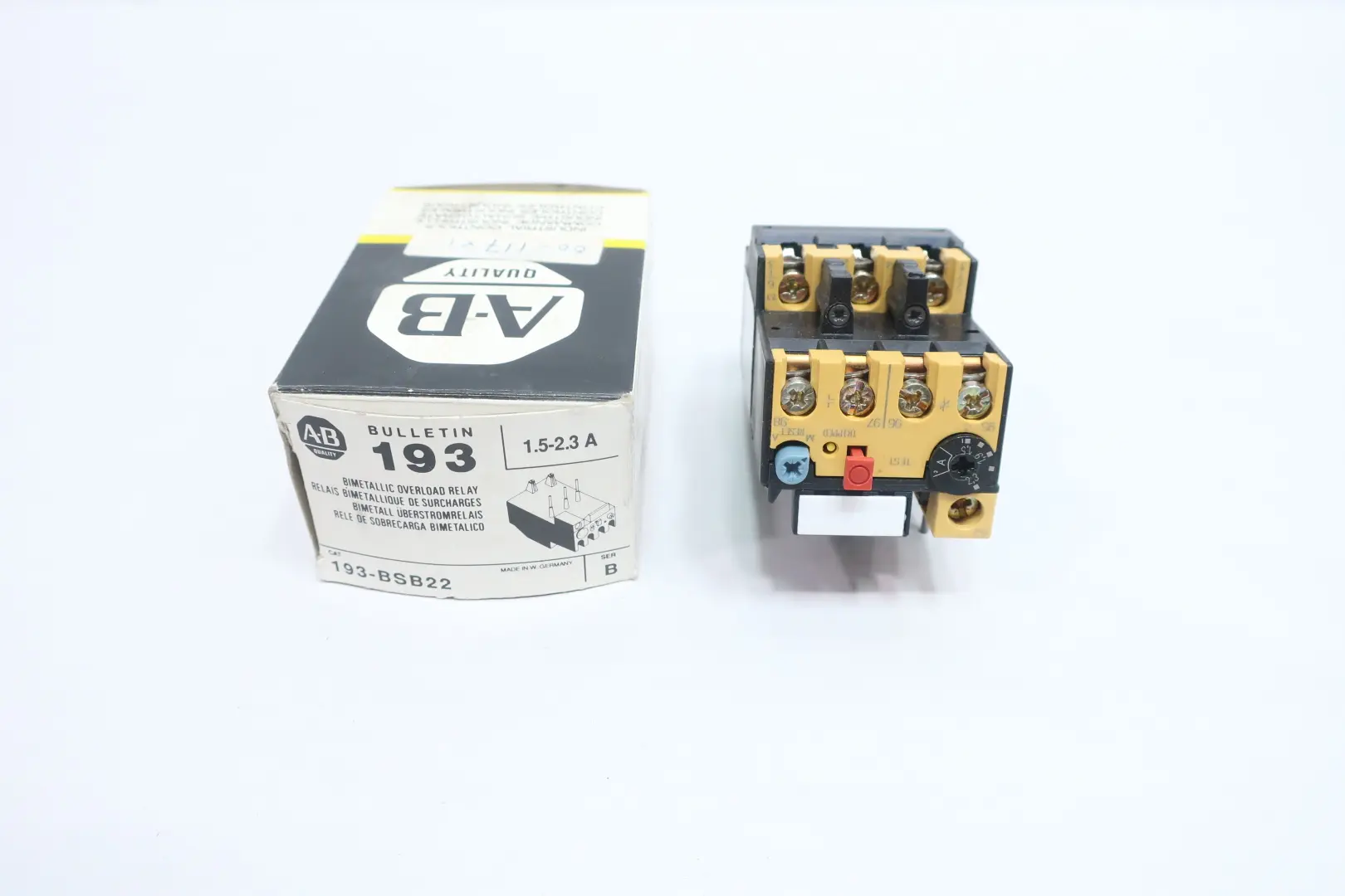Produktfoto 1 von ALLEN BRADLEY 193-BSB22