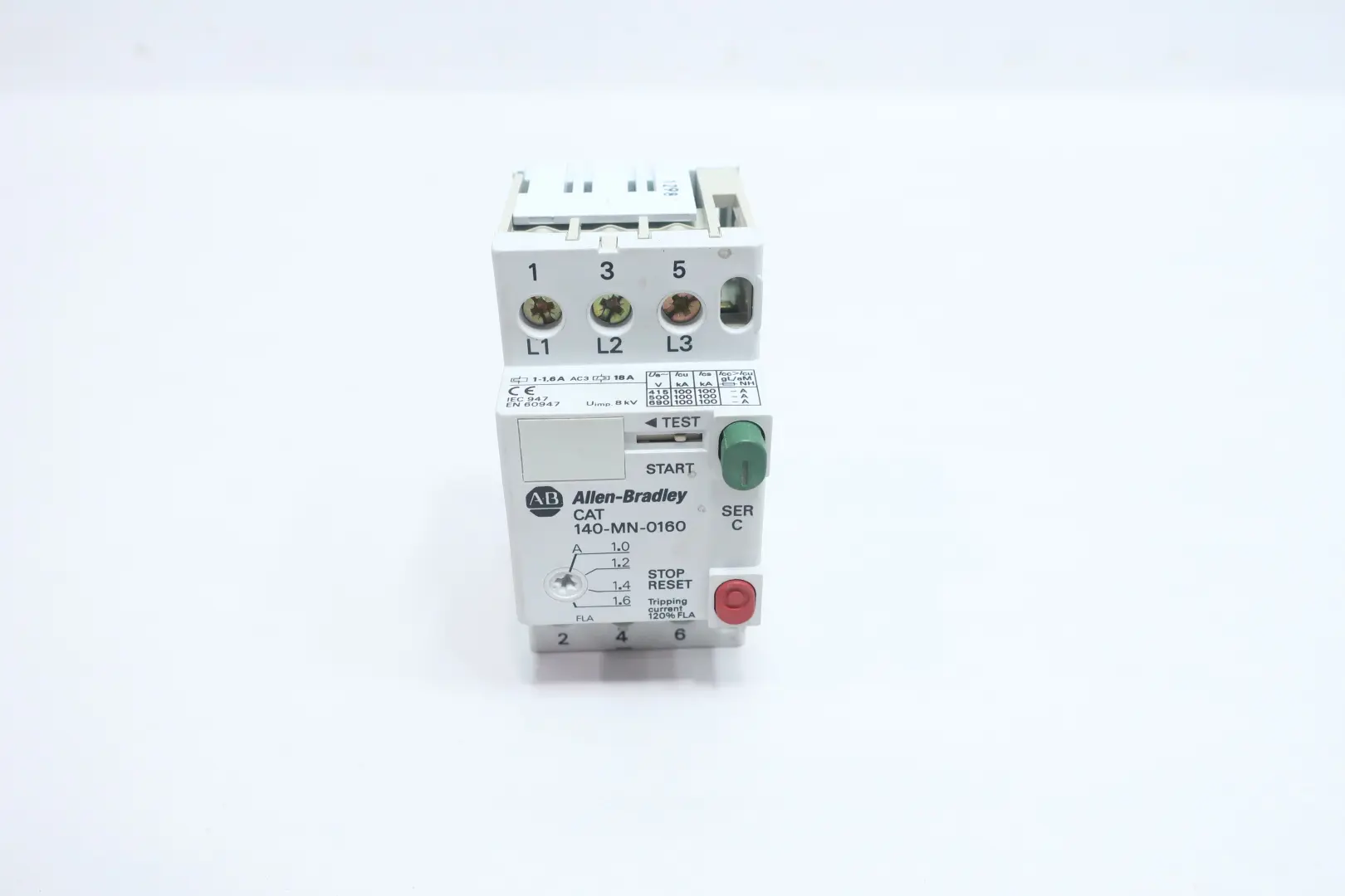 Produktfoto 1 von ALLEN BRADLEY 140-MN-0160