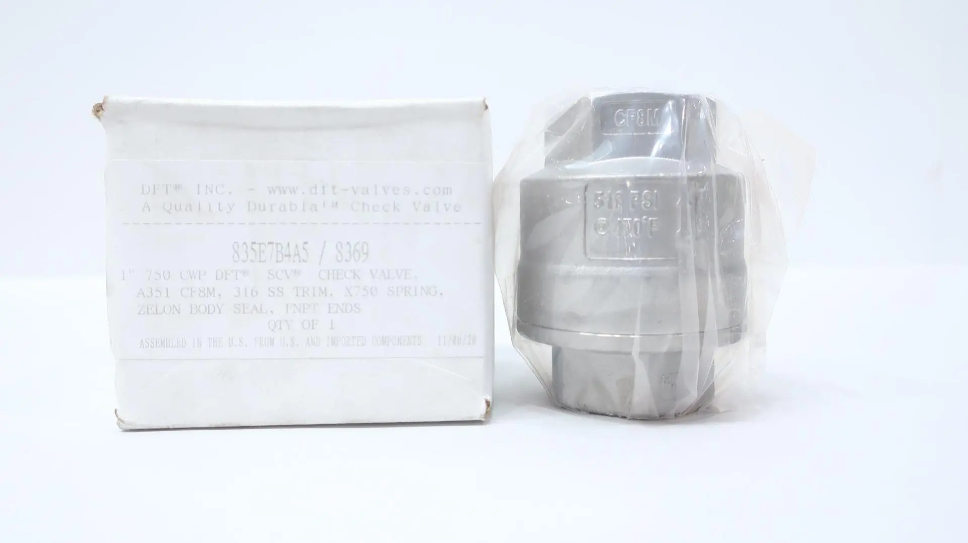 Produktfoto 1 von DFT VALVES 835E7B4A5