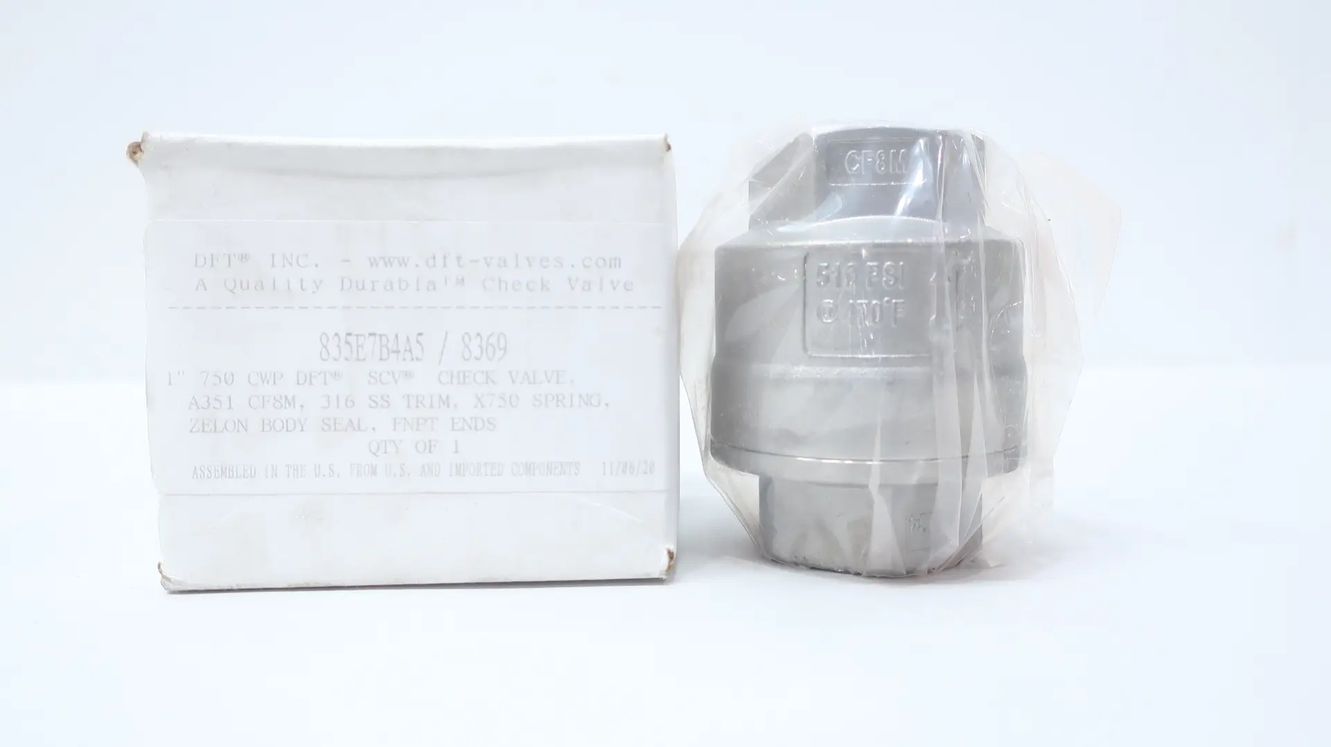 Produktfoto 1 von DFT VALVES 835E7B4A5
