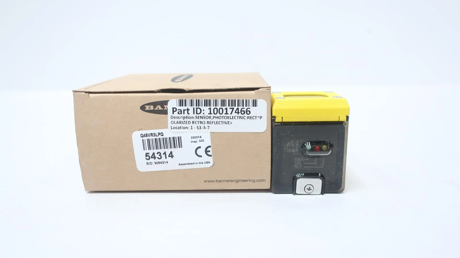 Produktfoto 1 von BANNER Q45VR3LPQ 54314