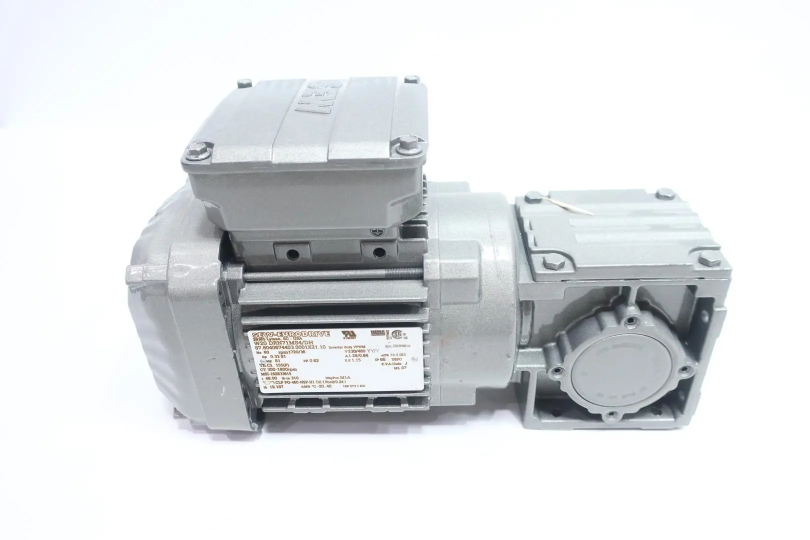 Produktfoto 1 von SEW EURODRIVE W20 DRN71MS4/DH