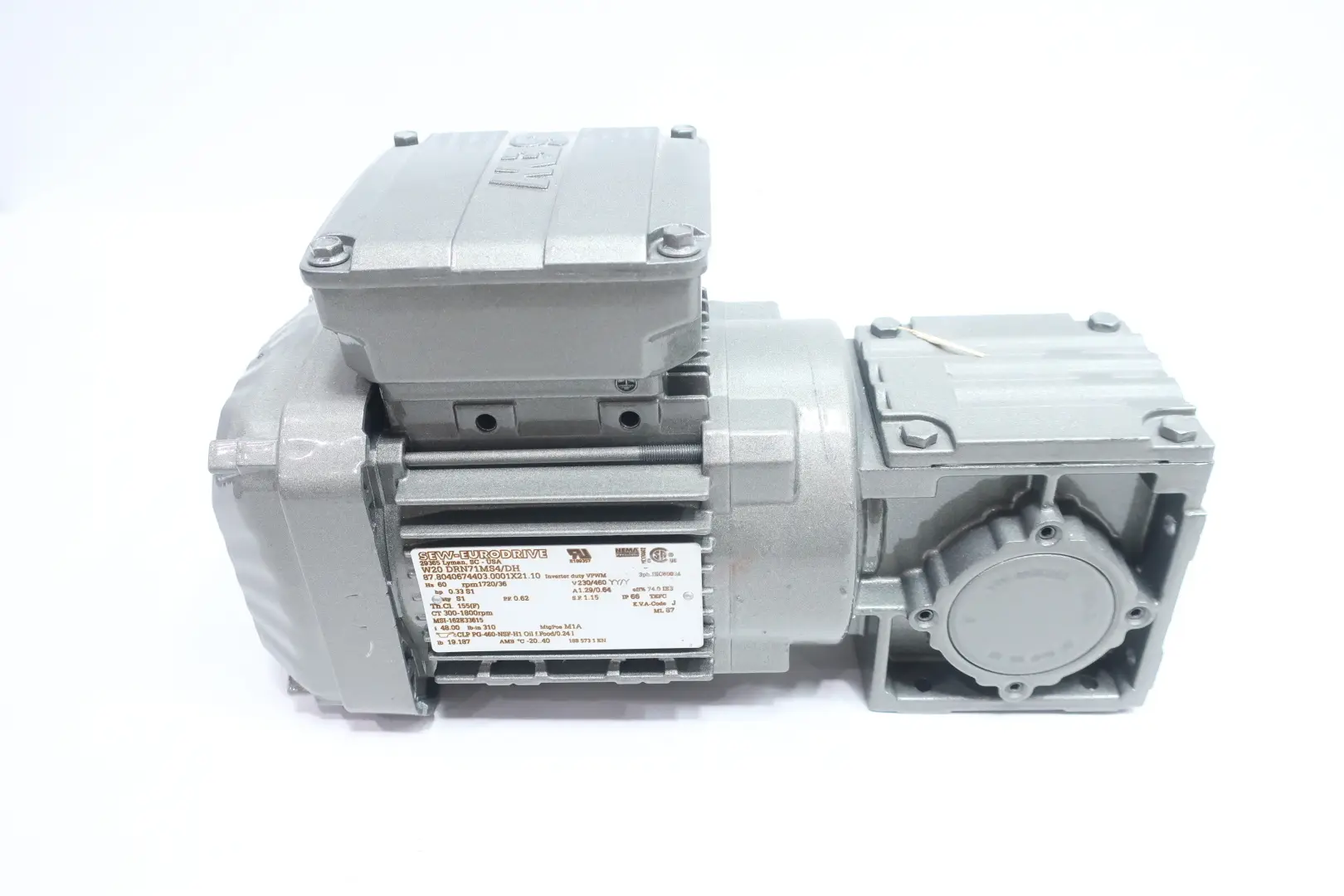 Produktfoto 1 von SEW EURODRIVE W20 DRN71MS4/DH