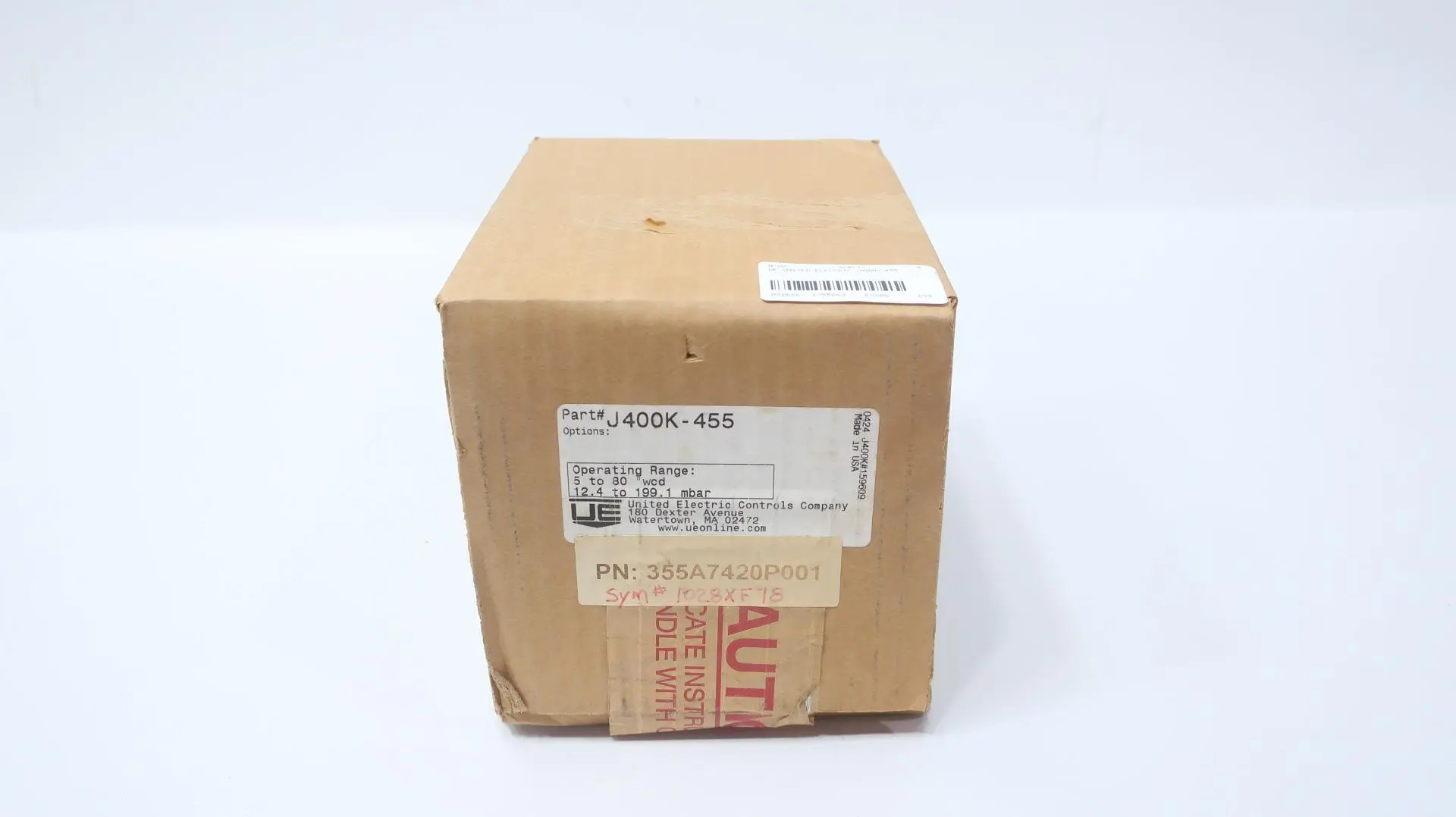 Produktfoto 1 von UE UNITED ELECTRIC J400K-455