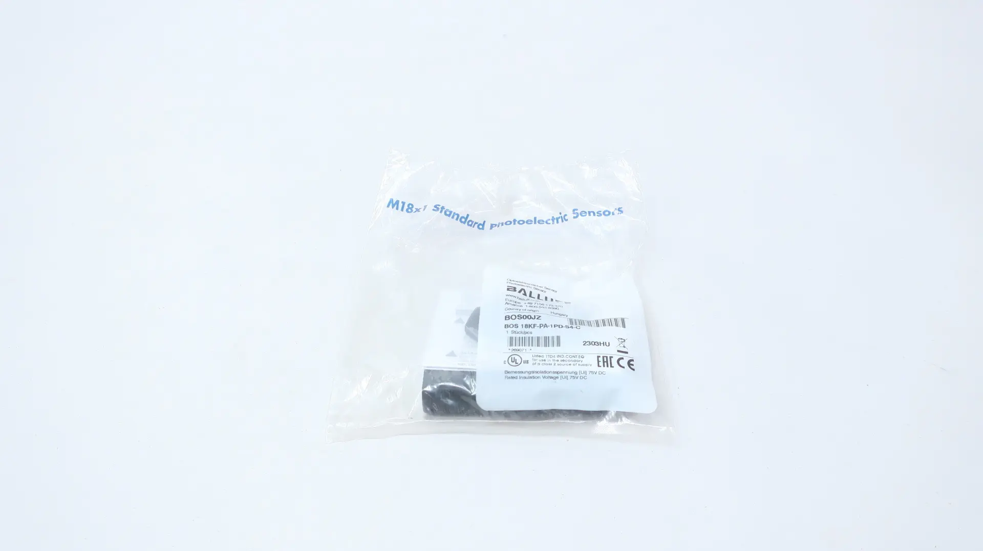 Produktfoto 1 von BALLUFF BOS00JZ BOS 18KF-PA-1PD-S4-C