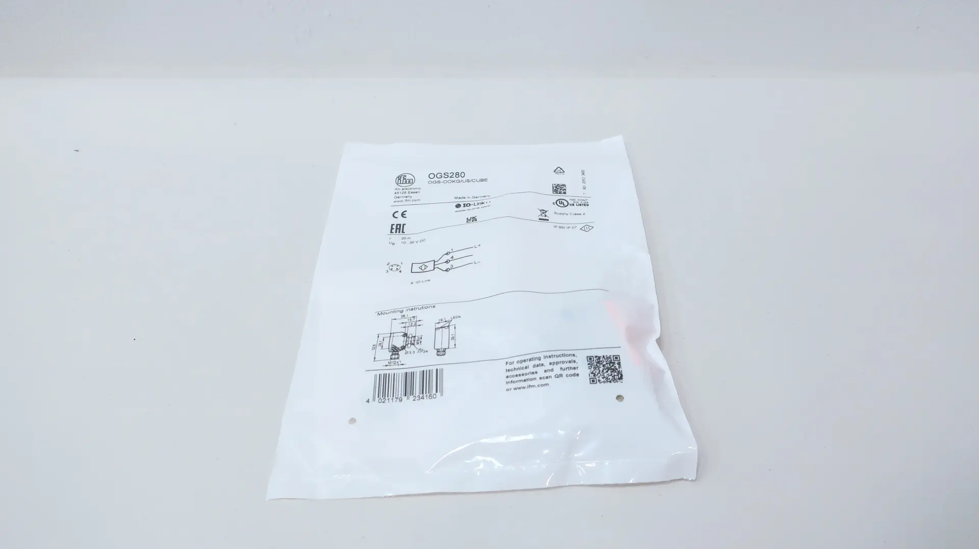Produktfoto 1 von IFM EFECTOR OGS280 OGS-OOKG/US/CUBE