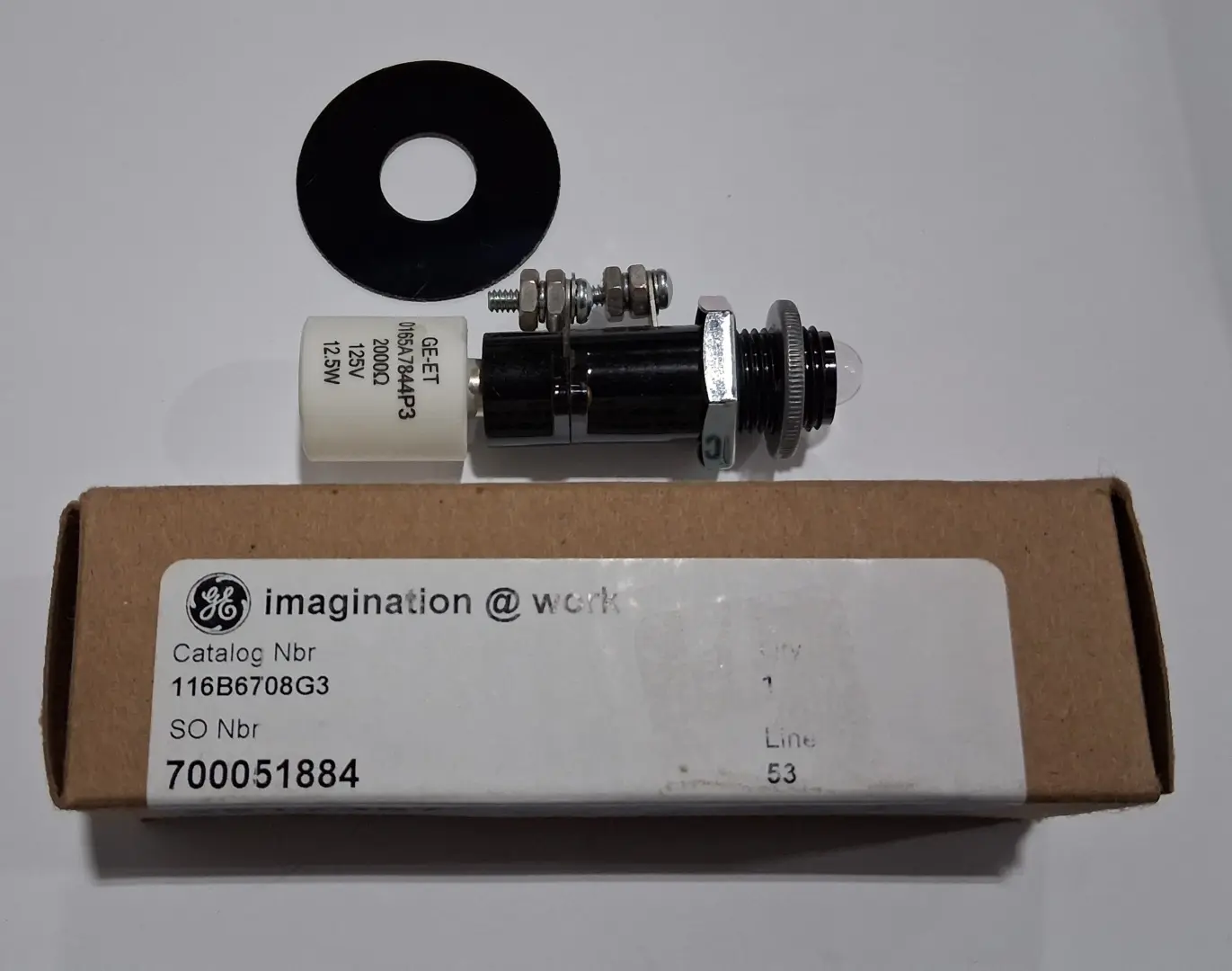 Produktfoto 1 von GENERAL ELECTRIC GE 116B6708G3 0165A7844P3