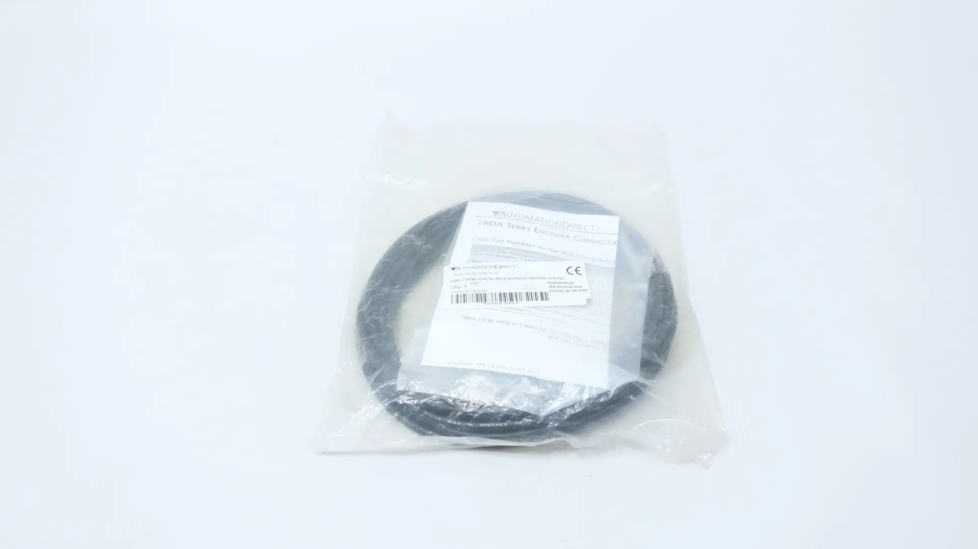 Produktfoto 1 von AUTOMATION DIRECT TRDA-25CBL-RZWD-20