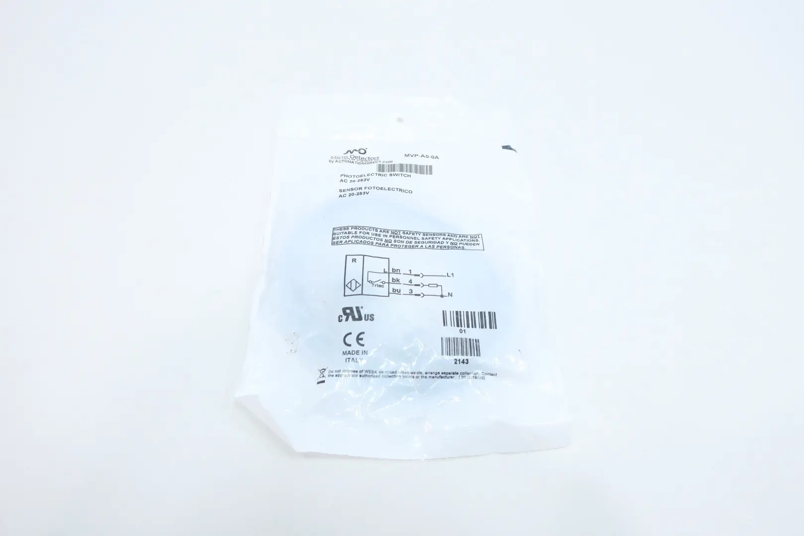 Produktfoto 1 von MICRO DETECTORS MD MVP-A0-0A