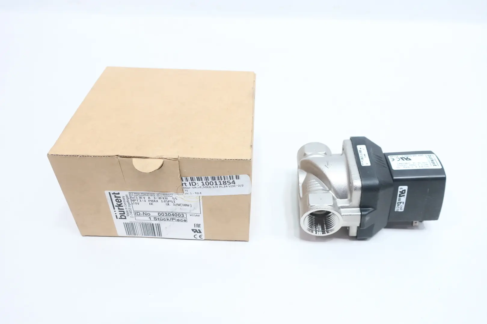 Produktfoto 1 von BURKERT 6213EV A 3/4FKM SS 00304003