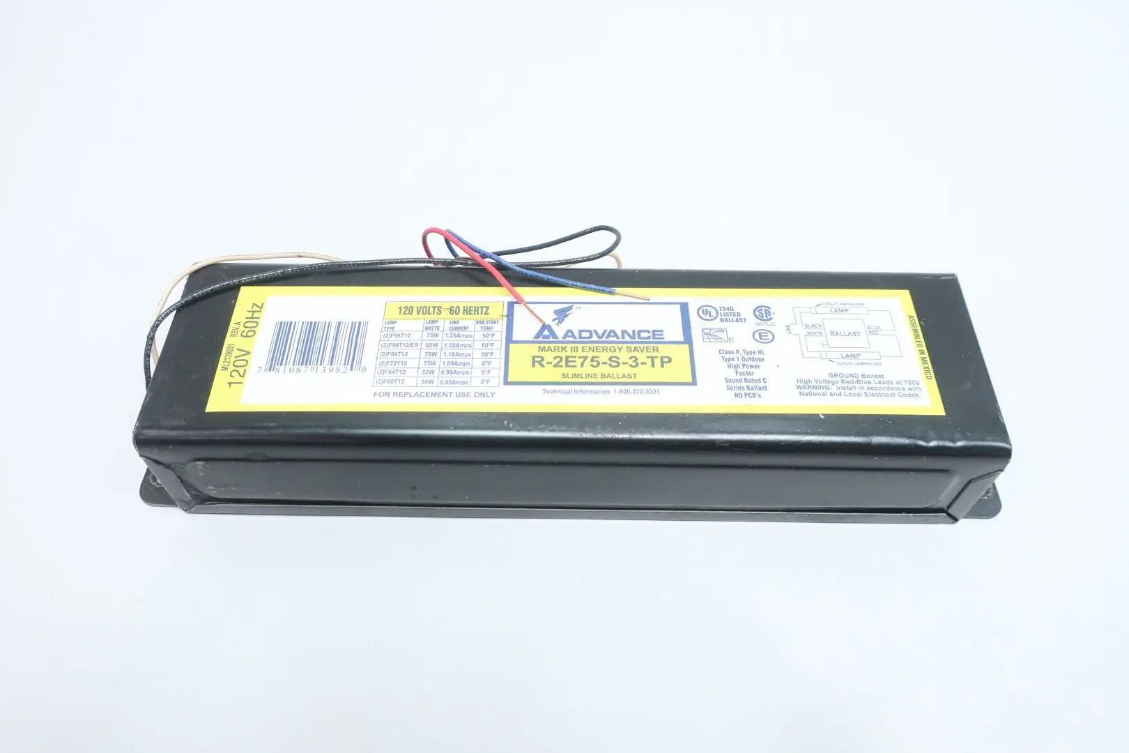 Produktfoto 1 von ADVANCE R-2E75-S-3-TP