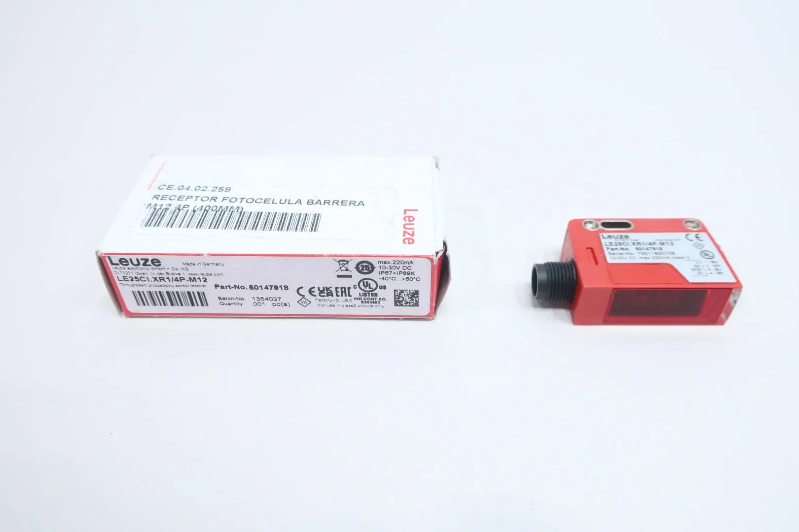 Produktfoto 1 von LEUZE ELECTRONIC LE25CI.XR1/4P-M12 50147918