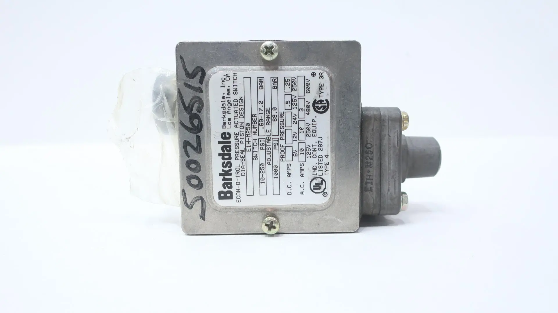 Produktfoto 1 von BARKSDALE E1H-M250