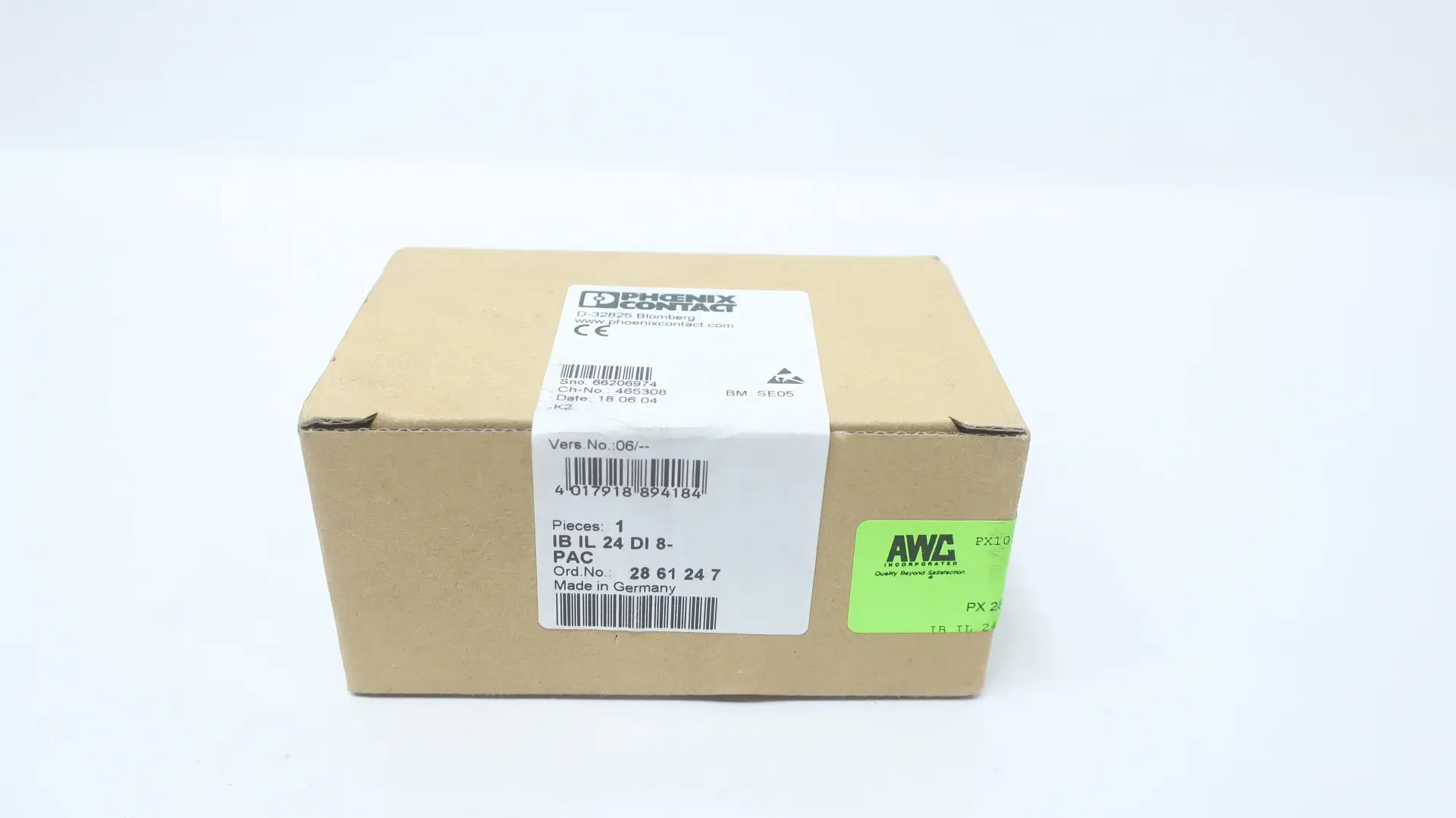 Produktfoto 1 von PHOENIX CONTACT IB IL 24 DI 8-PAC