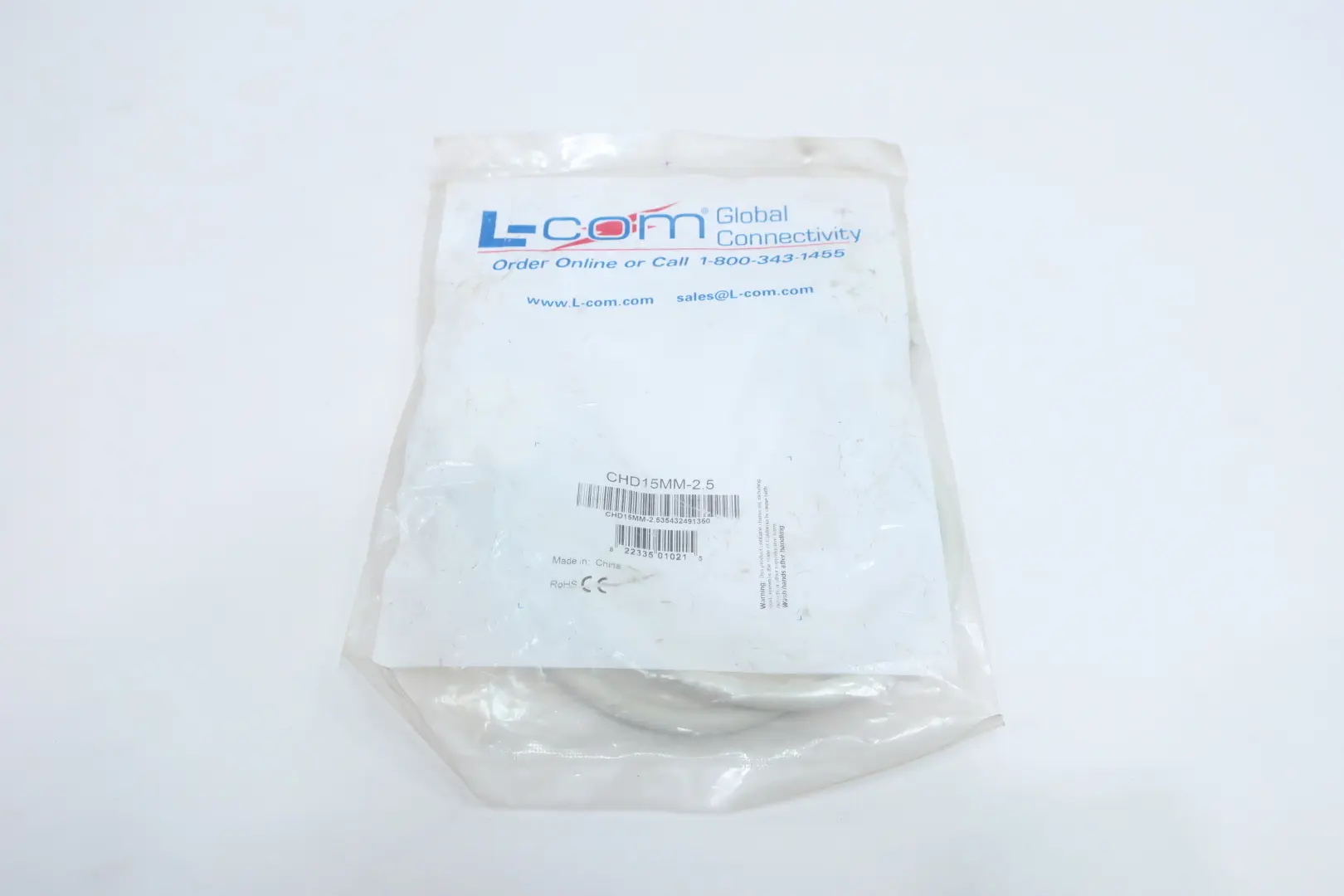 Produktfoto 1 von L-COM CHD15MM-2.5