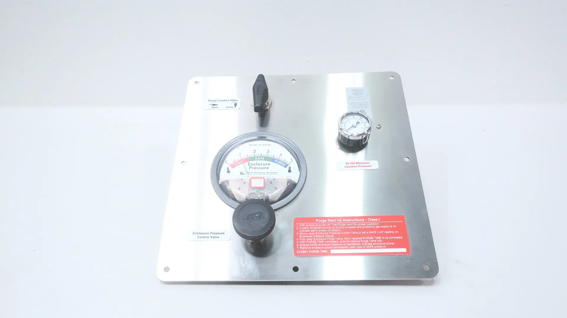 BEST PURGING SYSTEMS YZ103-CI-L-U