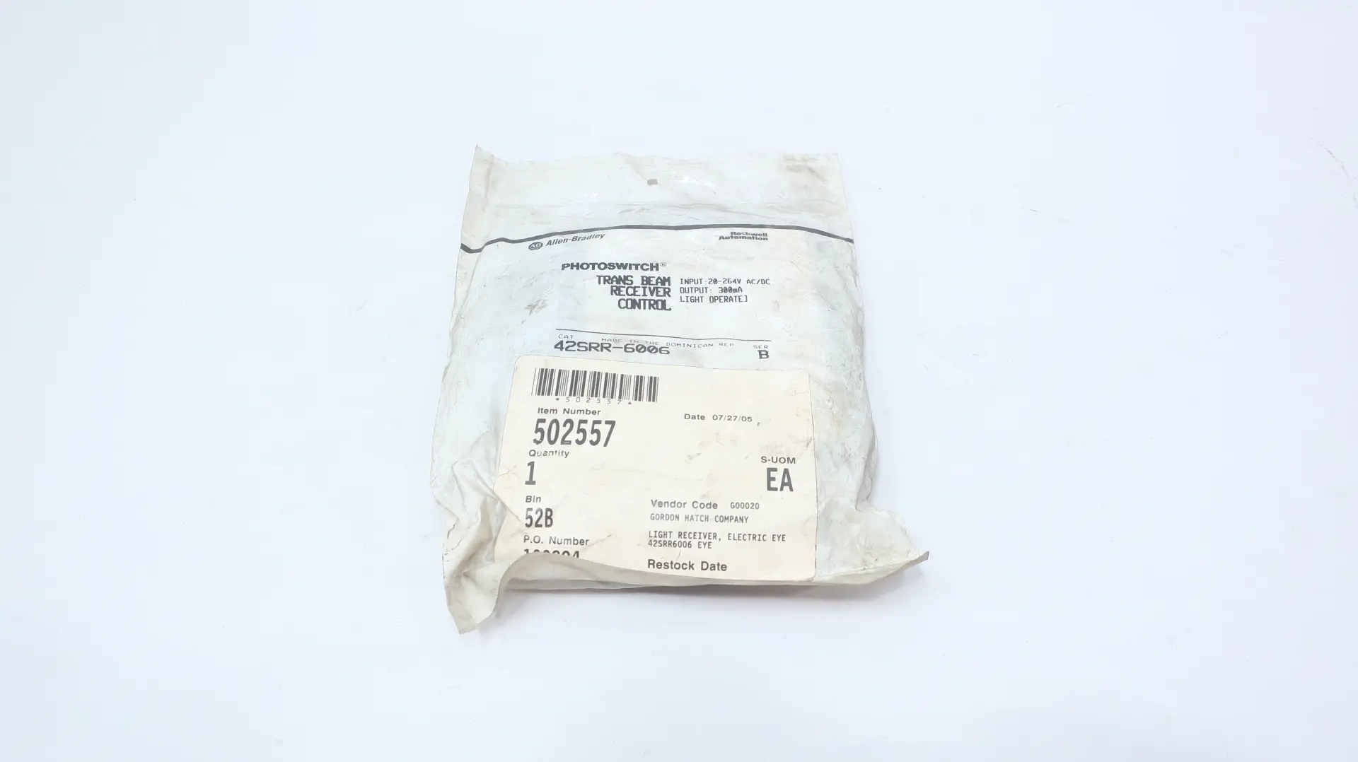 Produktfoto 1 von ALLEN BRADLEY 42SRR-6006