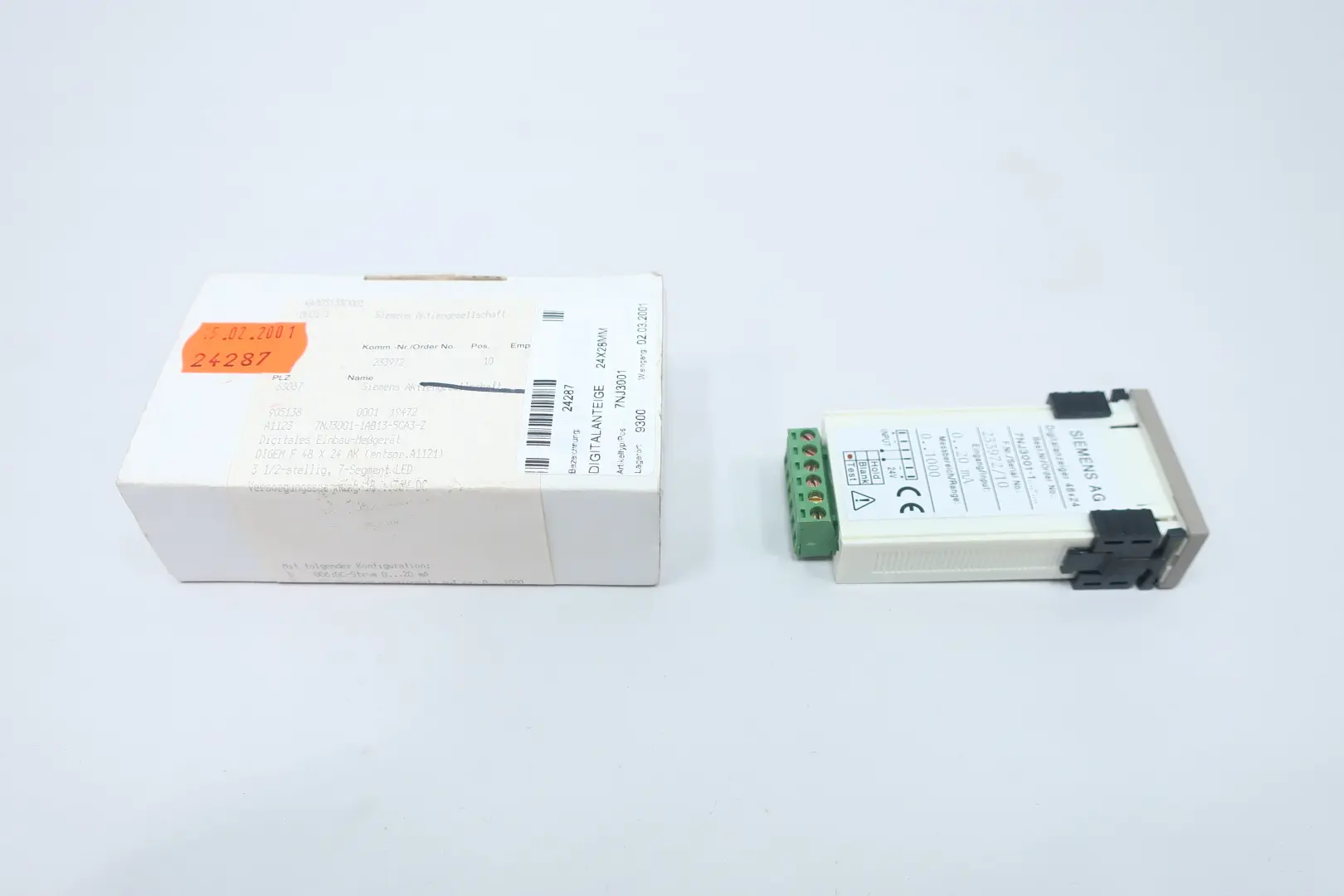 Produktfoto 1 von SIEMENS 7NJ3001-1AB13-5CA3-Z