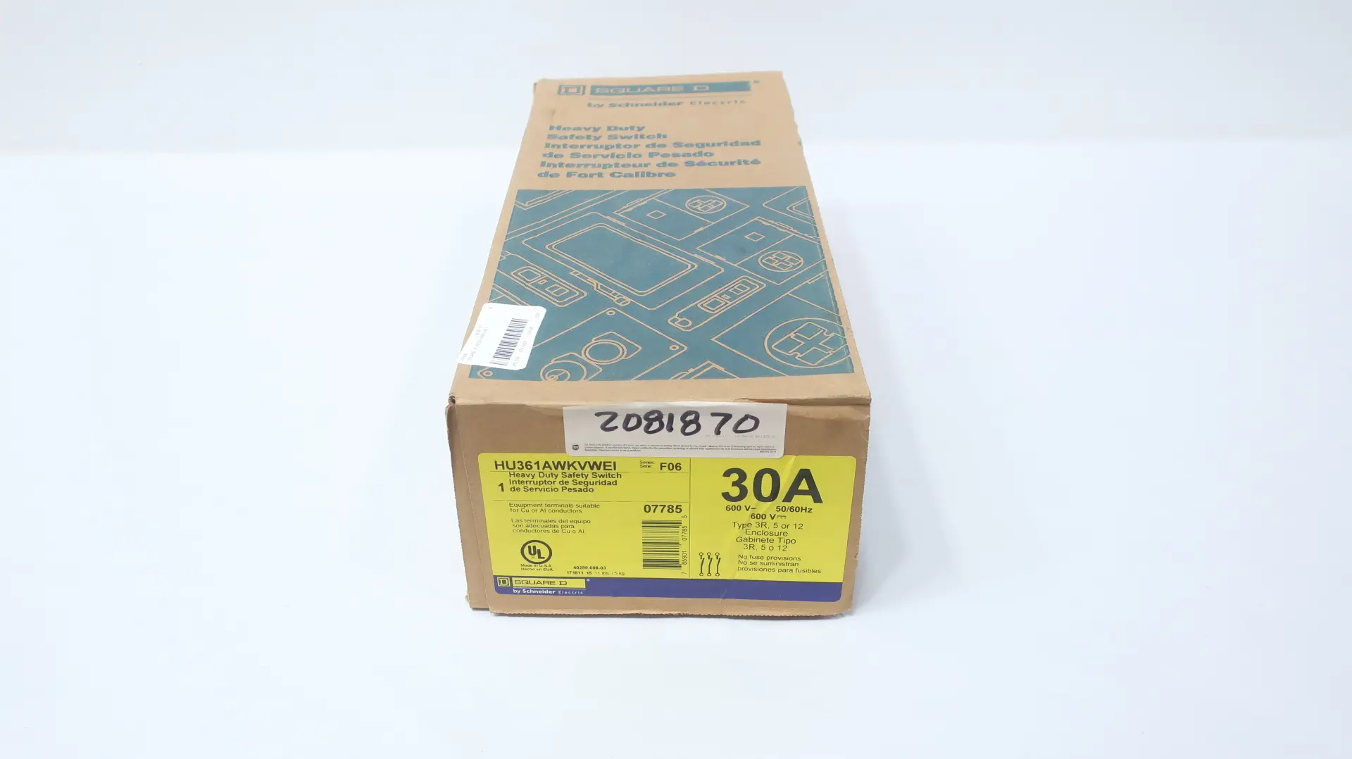 Produktfoto 1 von SQUARE D HU361AWKVWEI