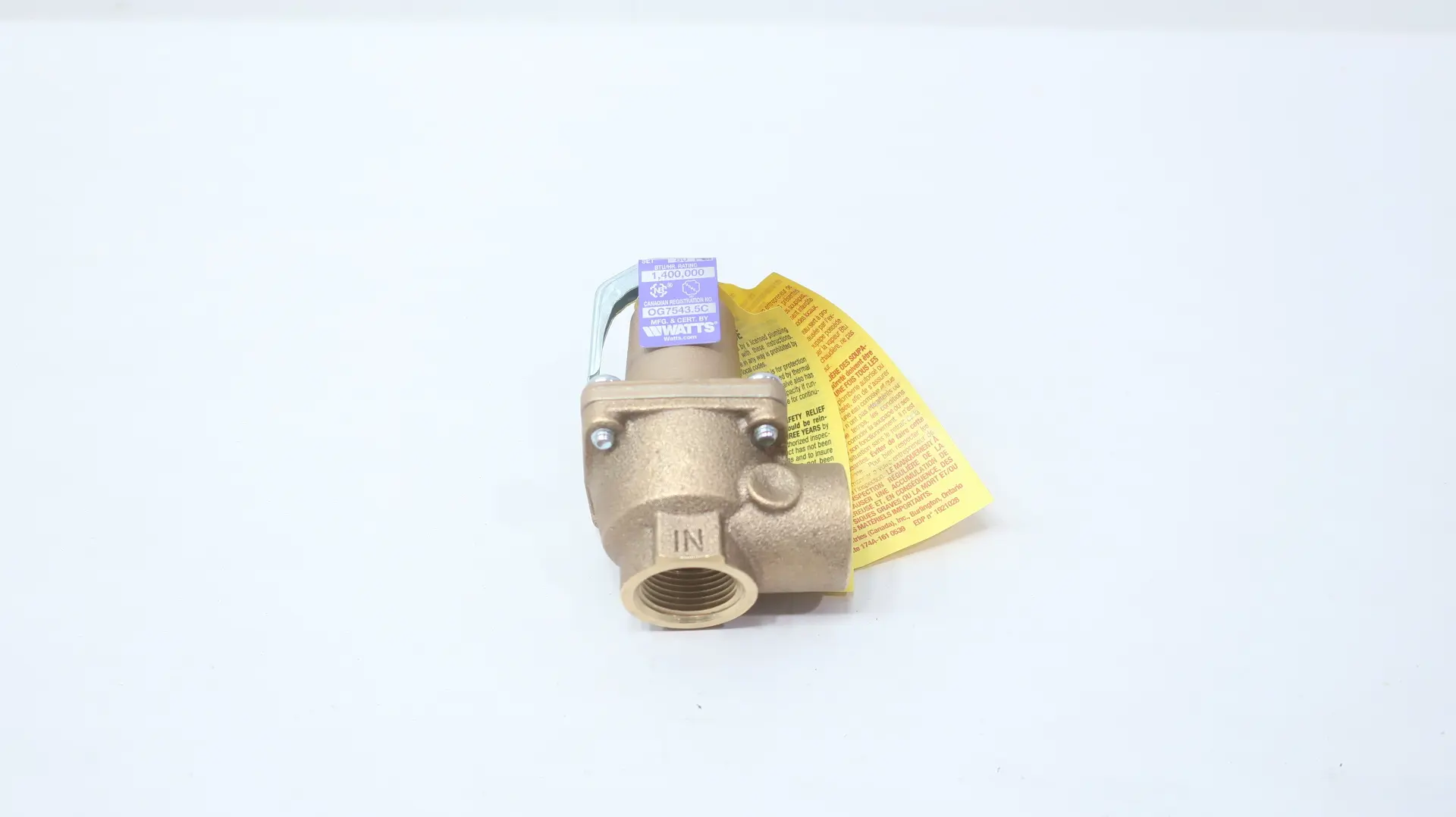 Produktfoto 1 von WATTS 174A-080-CAN