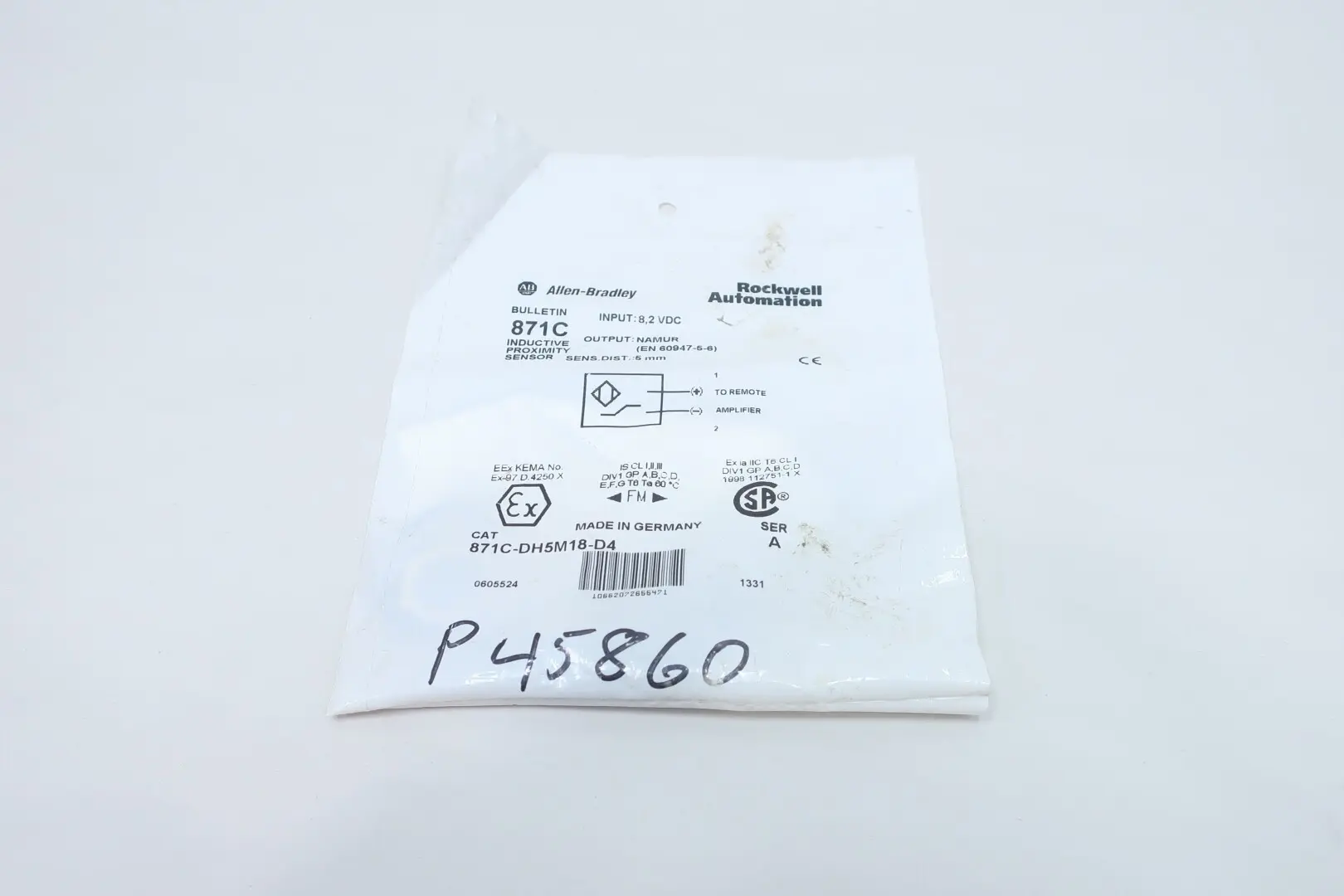 Produktfoto 1 von ALLEN BRADLEY 871C-DH5M18-D4