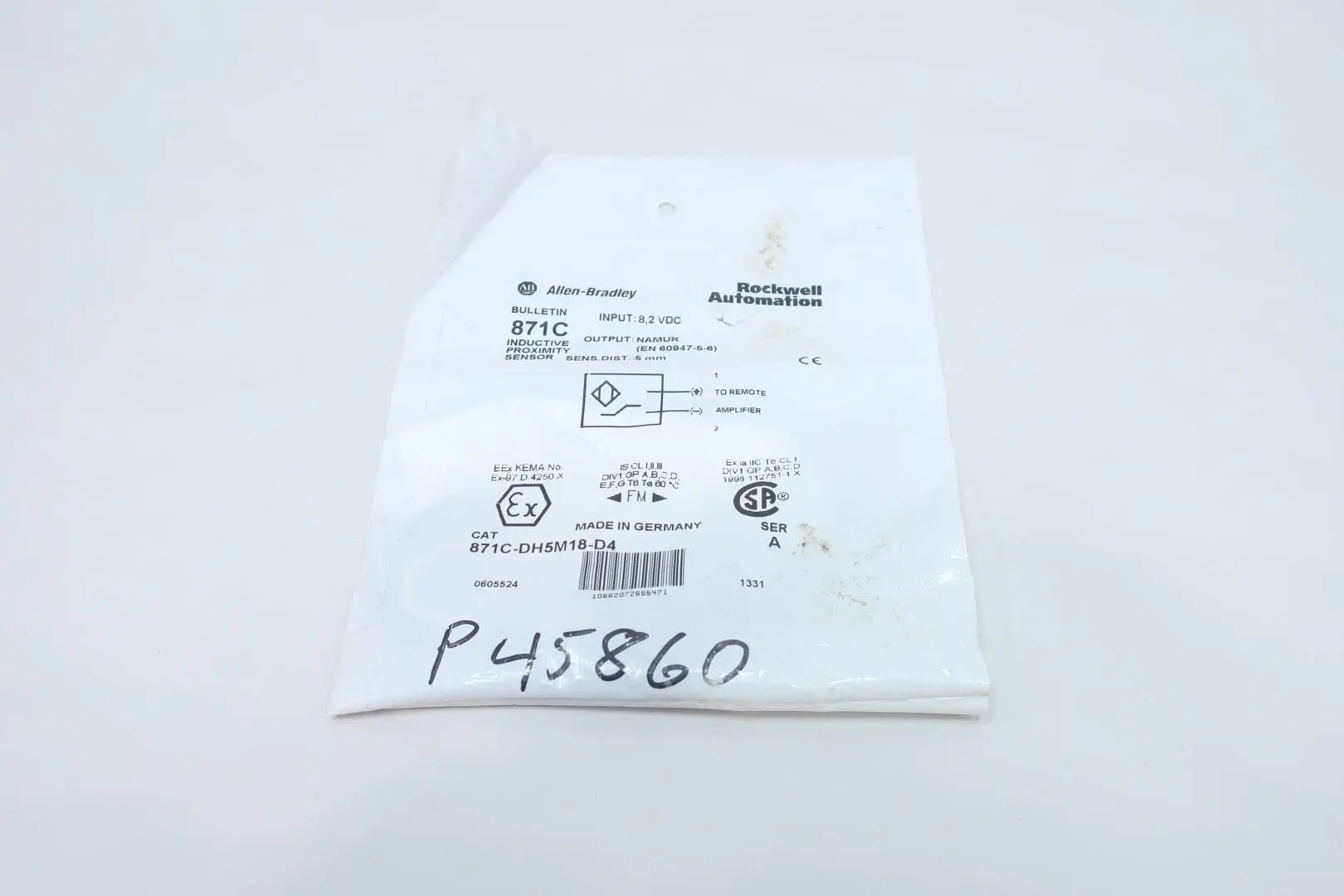 Produktfoto 1 von ALLEN BRADLEY 871C-DH5M18-D4