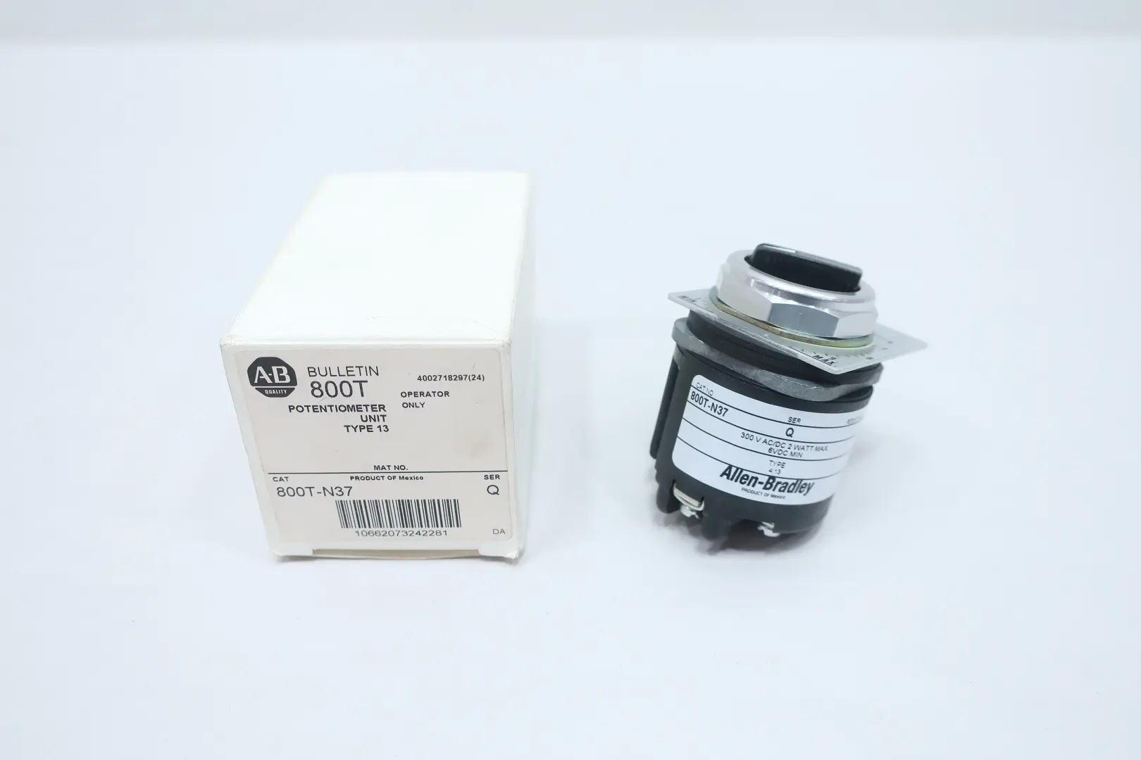 Produktfoto 1 von ALLEN BRADLEY 800T-N37