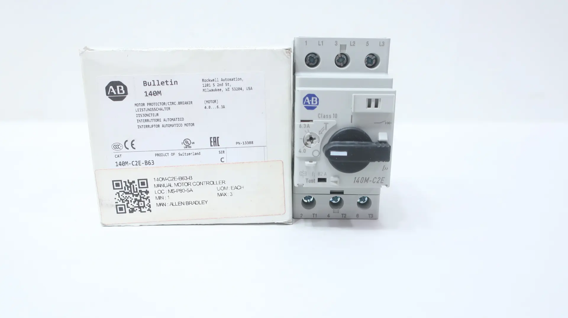 Produktfoto 1 von ALLEN BRADLEY 140M-C2E-B63
