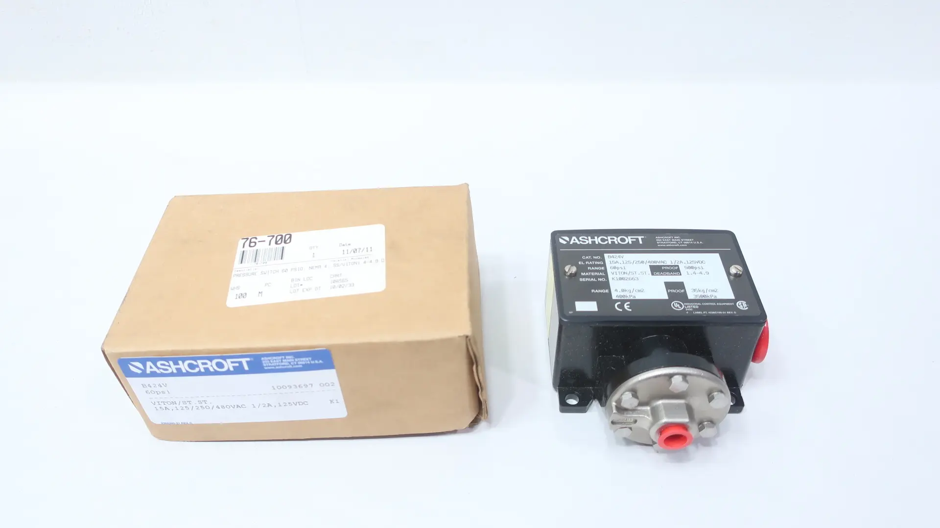 Produktfoto 1 von ASHCROFT B424V